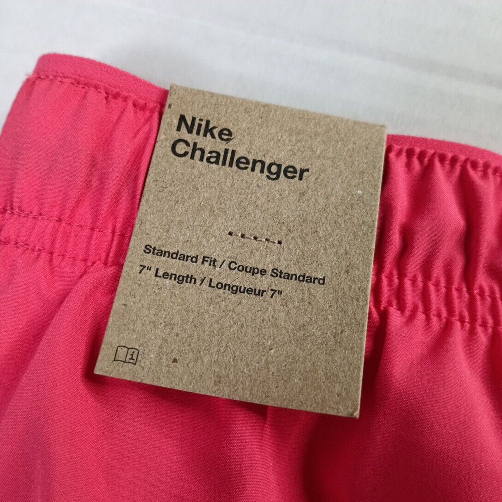 Nike Nike Challenger Running Shorts DRI-FIT 7” Men's 2XL XXL Pink Size US 40 / EU 56 - 8 Thumbnail