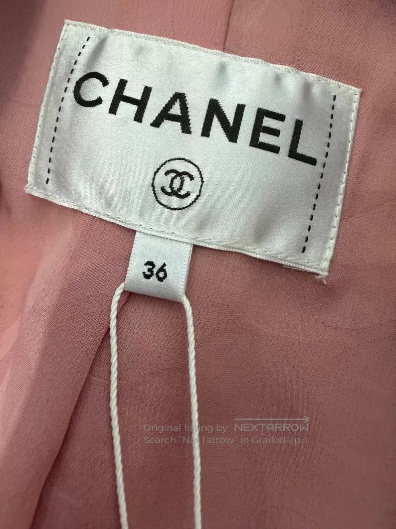 Chanel Chanel Autumn and winter double-breasted wool tweed jacket Size XS / US 0-2 / IT 36-38 - 4 Thumbnail