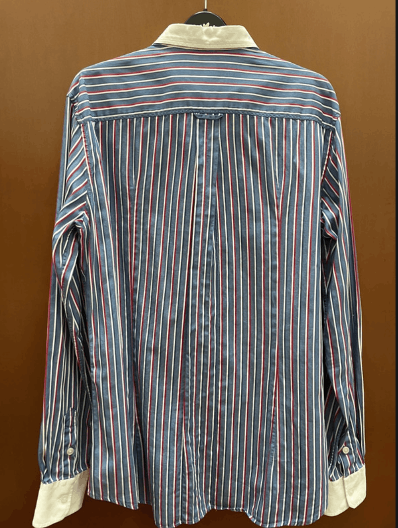Dolce & Gabbana × Vintage Dolce Gabbana Shirt Striped Vintage Print Graffic Size US L / EU 52-54 / 3 - 3 Thumbnail
