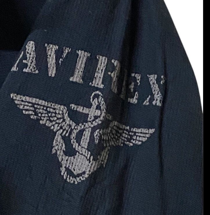 Avirex Avirex army cotton jacket wool duffle navy blue colour Size US XL / EU 56 / 4 - 4 Thumbnail