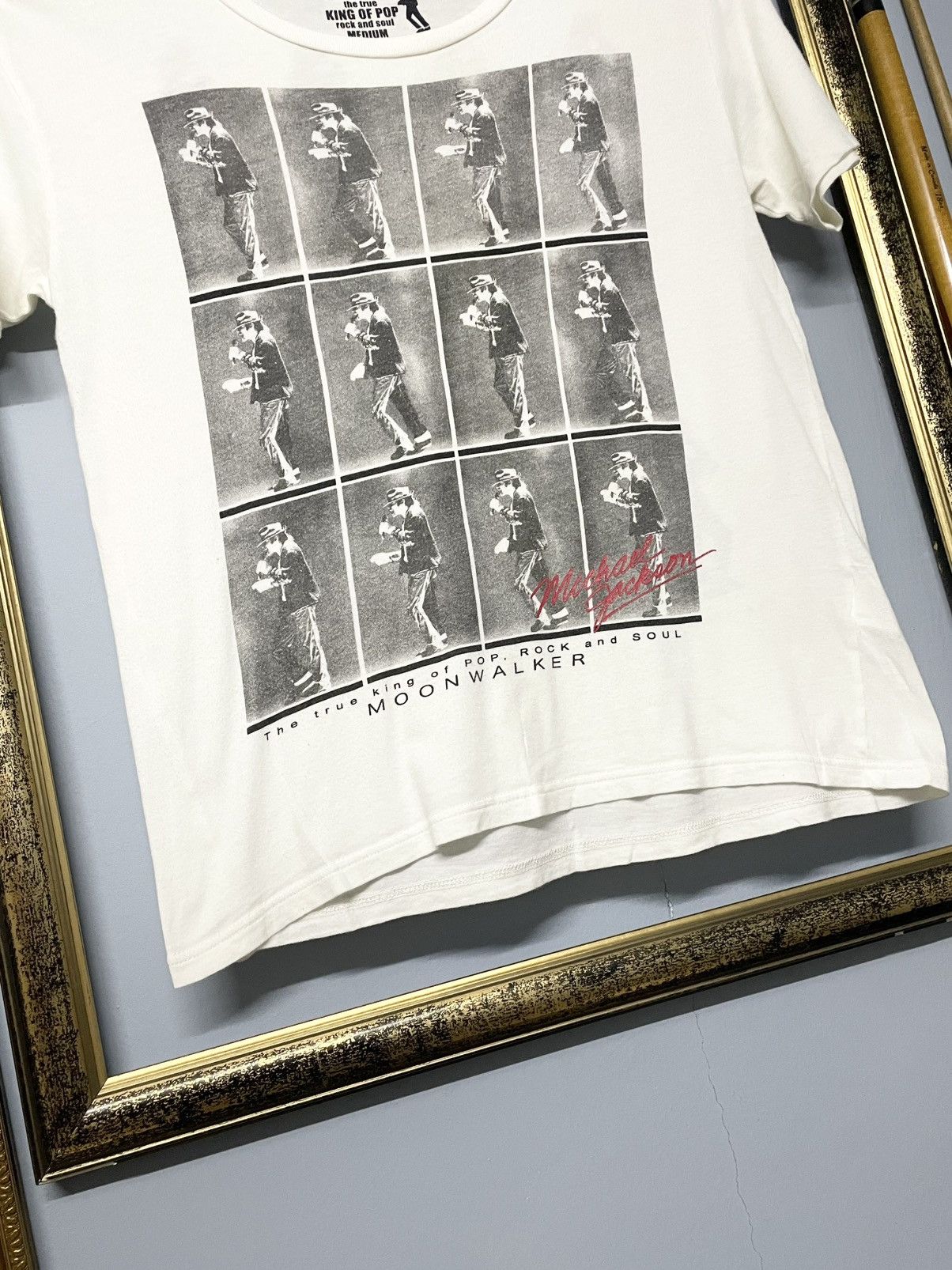 PPFM Vintage Designer PPFM x Michael Jackson King Of Pop Tshirt Size US S / EU 44-46 / 1 - 4 Thumbnail