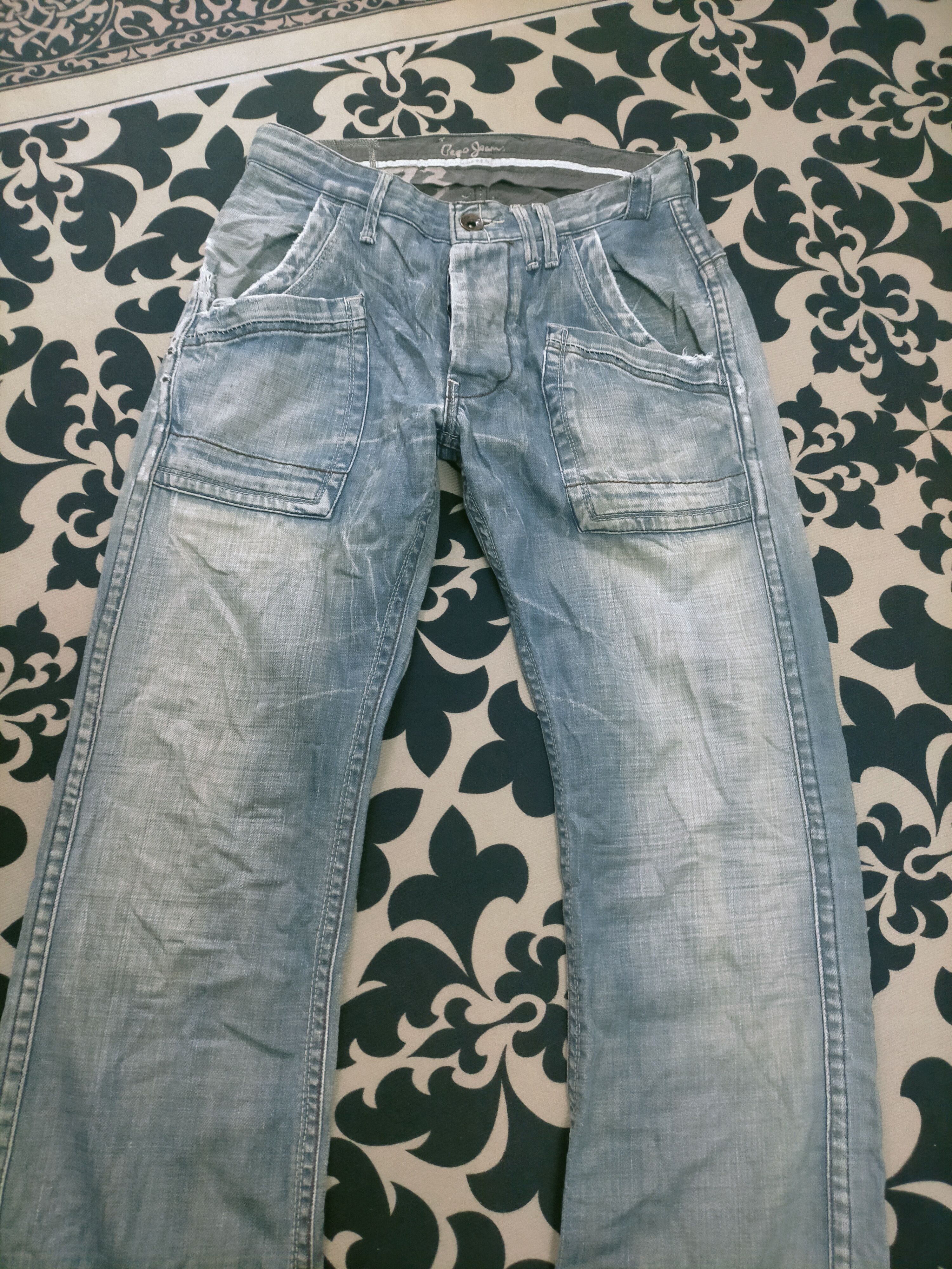 14th Addiction × Pepe Jeans 🔥 Distressed 🔥 Pepe Jeans Mudwash Size US 30 / EU 46 - 5 Thumbnail