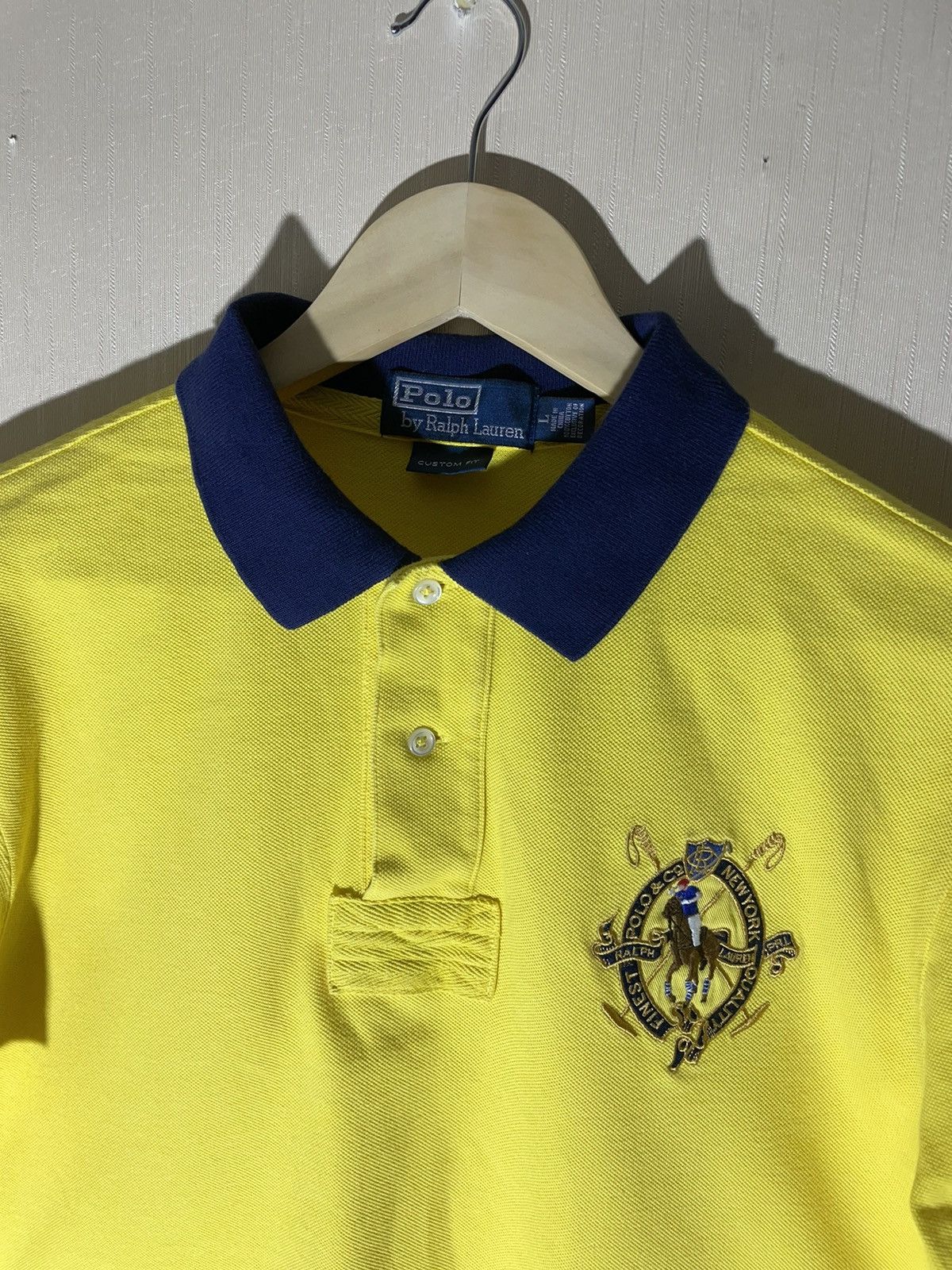 Polo Ralph Lauren × Vintage Polo Ralph Lauren vintage polo shirt 90s Size US L / EU 52-54 / 3 - 2 Thumbnail