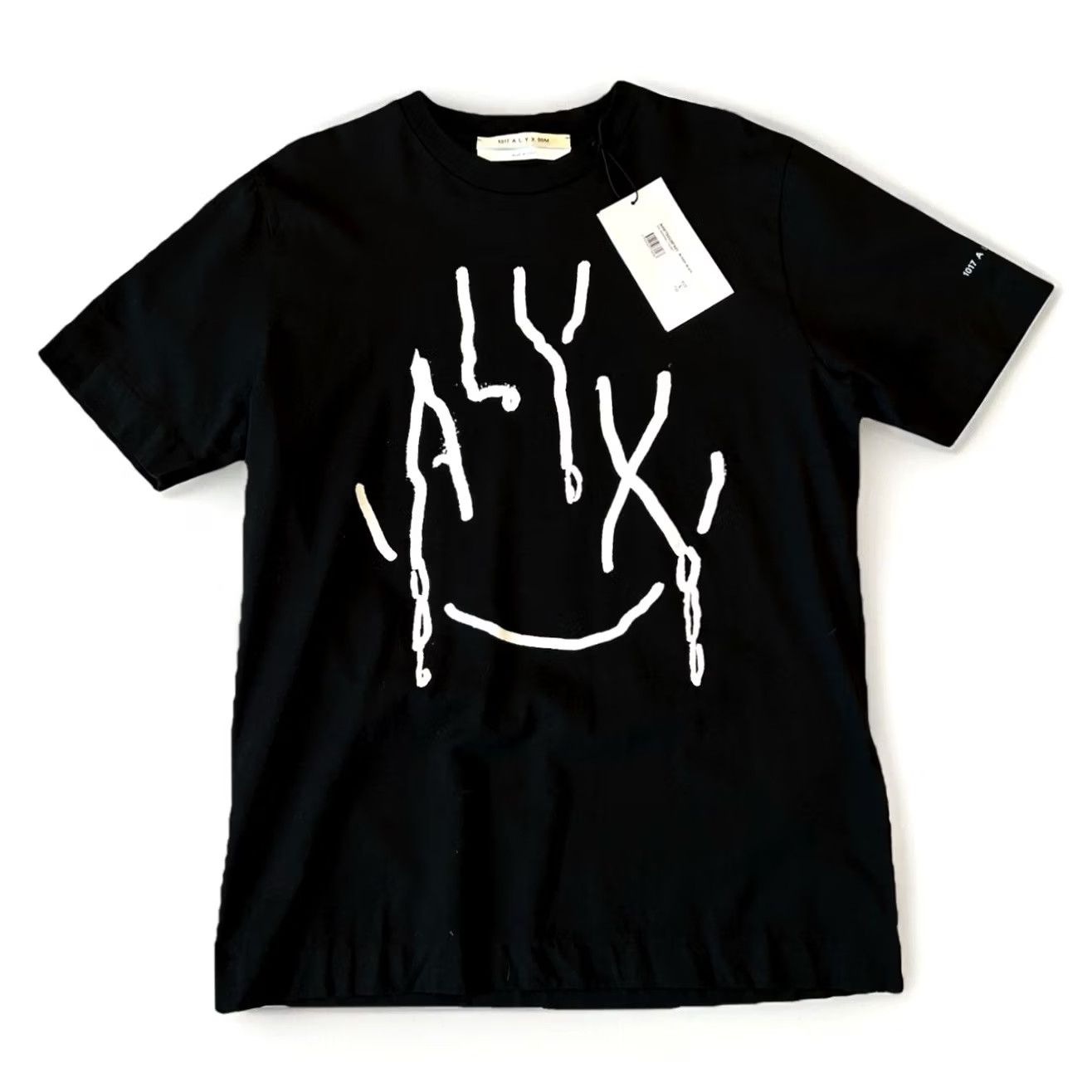 1017 ALYX 9SM 1017 Alyx 9SM Dripping Logo Tee T-Shirt Black Size Large Short Sleeve Size US L / EU 52-54 / 3 - 2 Thumbnail