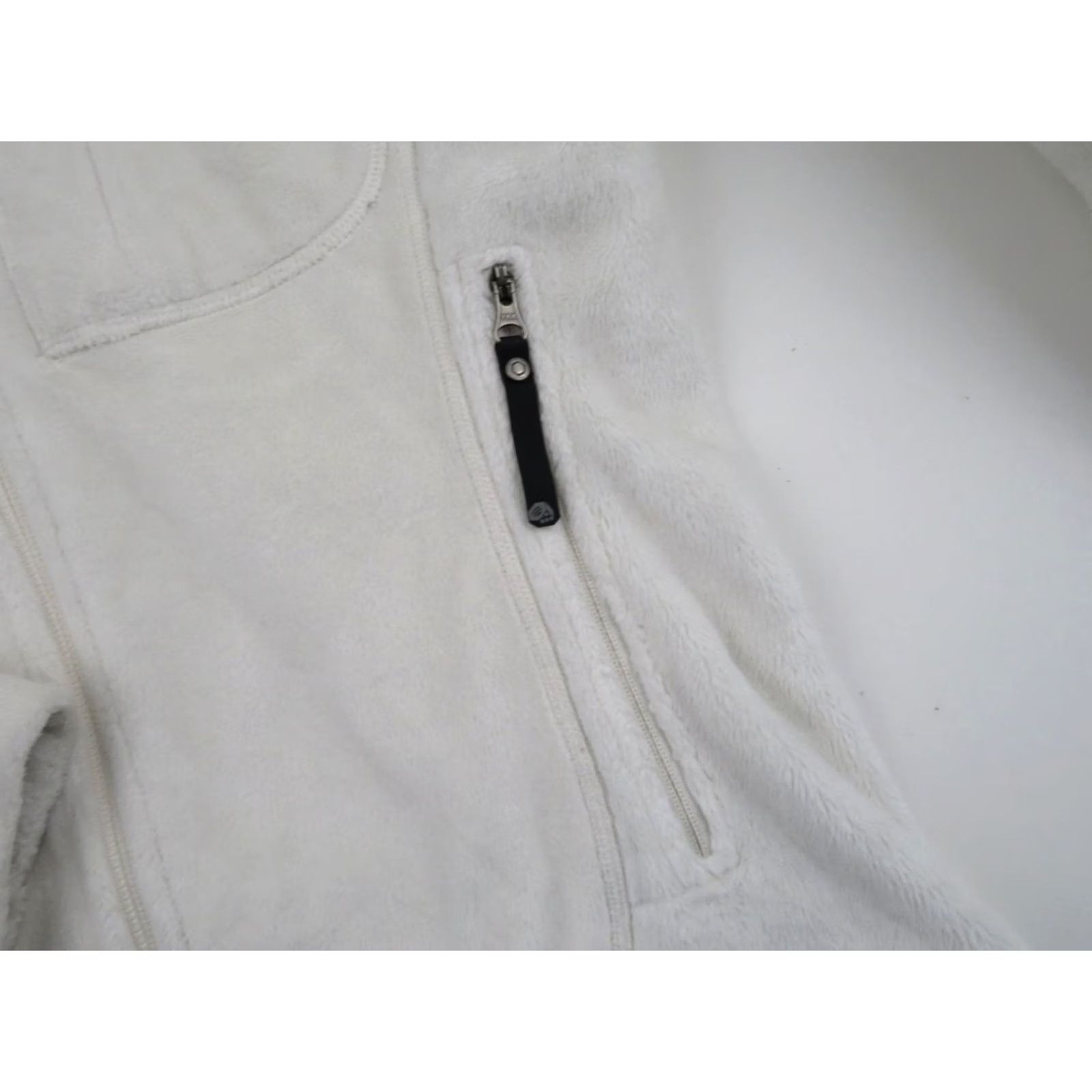 Mountain Hardwear VINTAGE Mountain Hardwear Windstopper Fleece Jacket Womens S White Full Zip Softshell Size S / US 4 / IT 40 - 7 Thumbnail