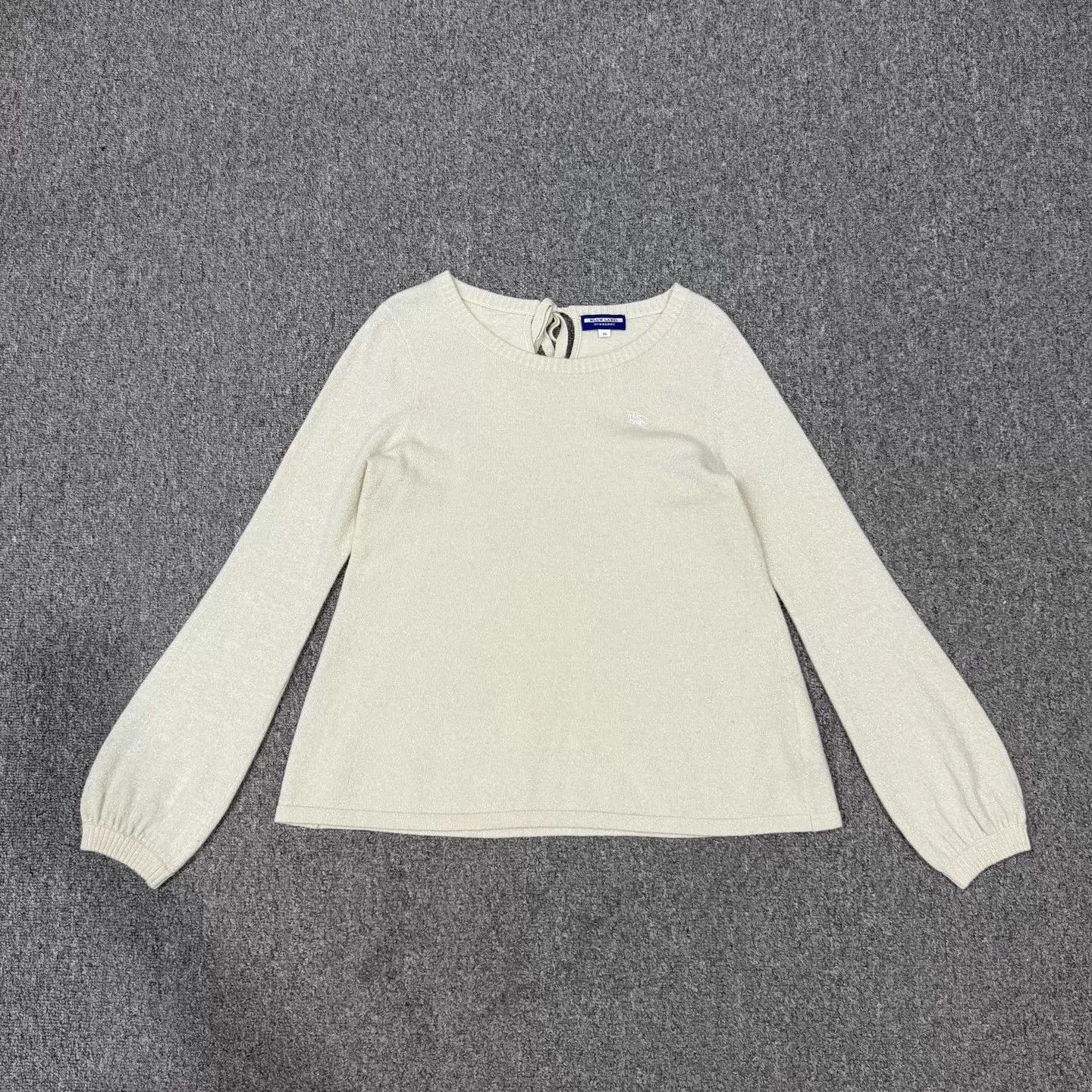 Burberry Burberry Beige Horseferry Logo Knit Sweater EU38 95 New Size XS / US 0-2 / IT 36-38 - 1 Thumbnail