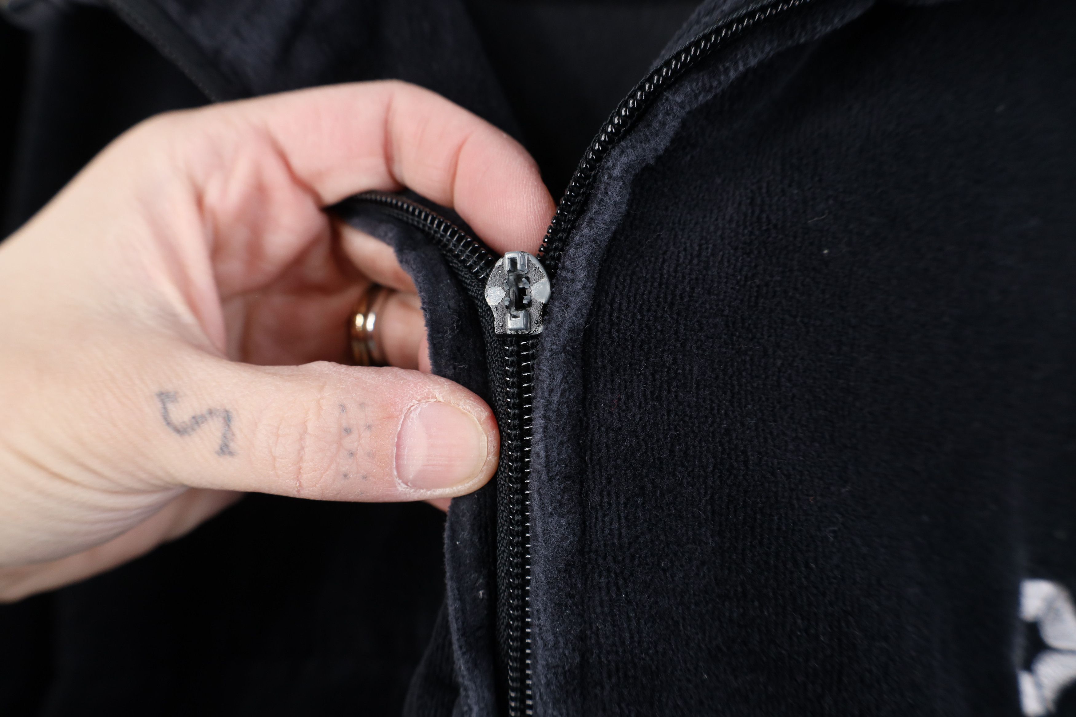 Southpole Vintage 90s Y2K Southpole Spell Velvet Velour Jacket Black Size US XL / EU 56 / 4 - 5 Thumbnail