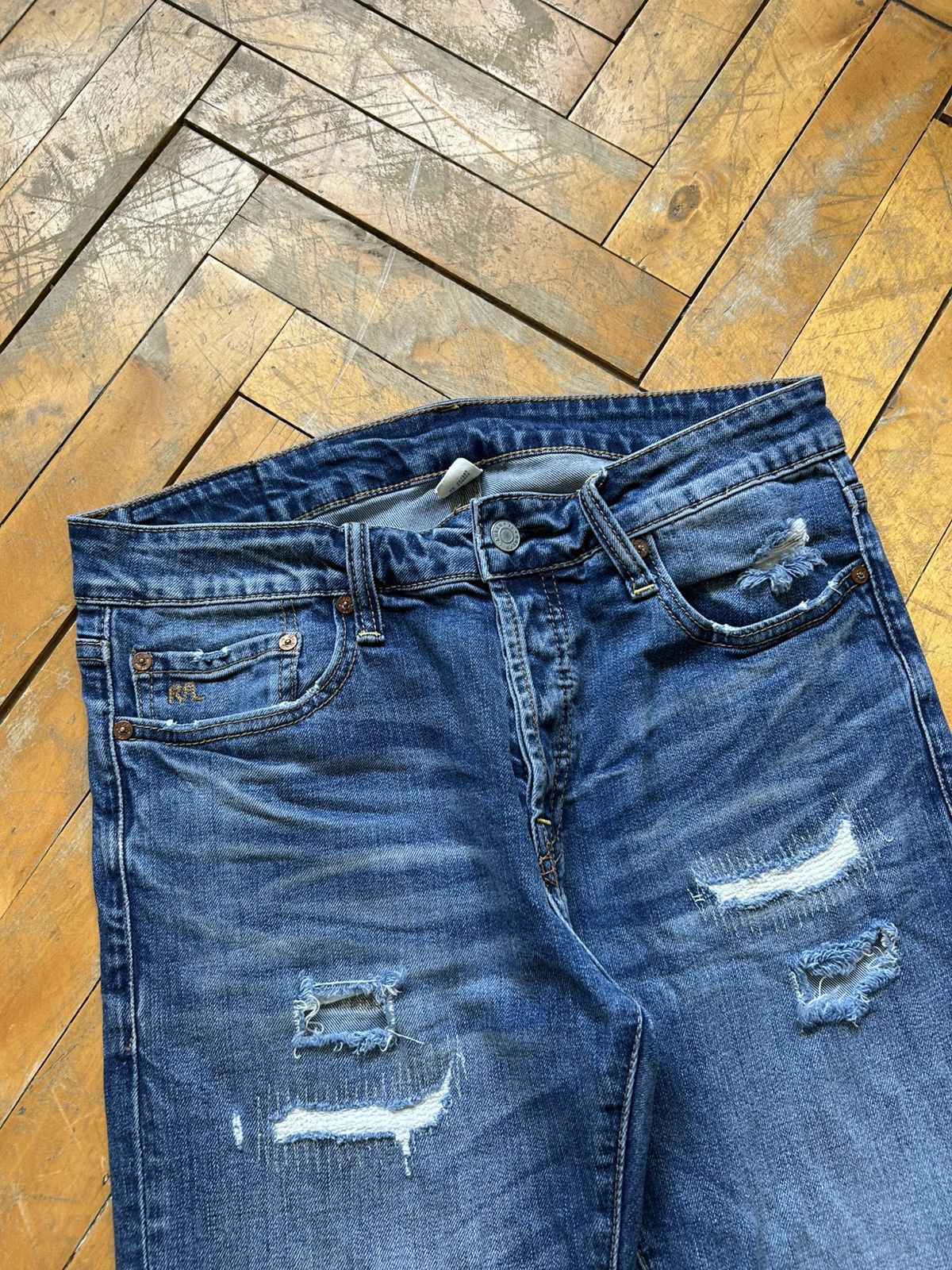 Vintage RRL Ralph Lauren Double R Japan Demin Pants Jeans