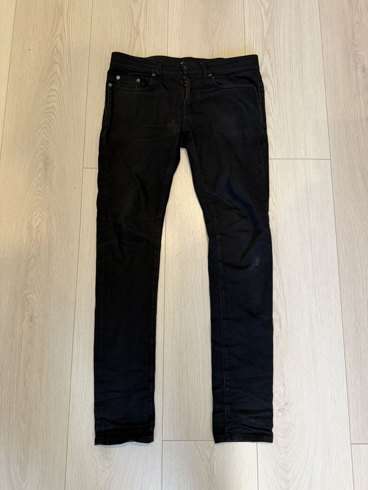 Hedi Slimane × Saint Laurent Paris BRAND NEW 15CM MULTI-ZIP BLACK