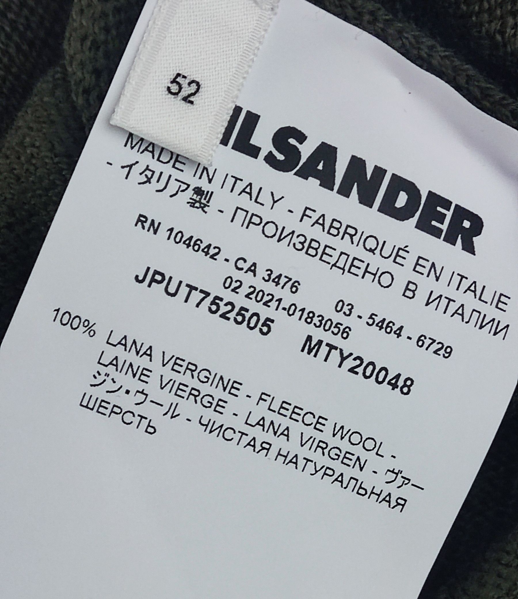 Jil Sander JIL SANDER wool jumper Size US L / EU 52-54 / 3 - 8 Thumbnail