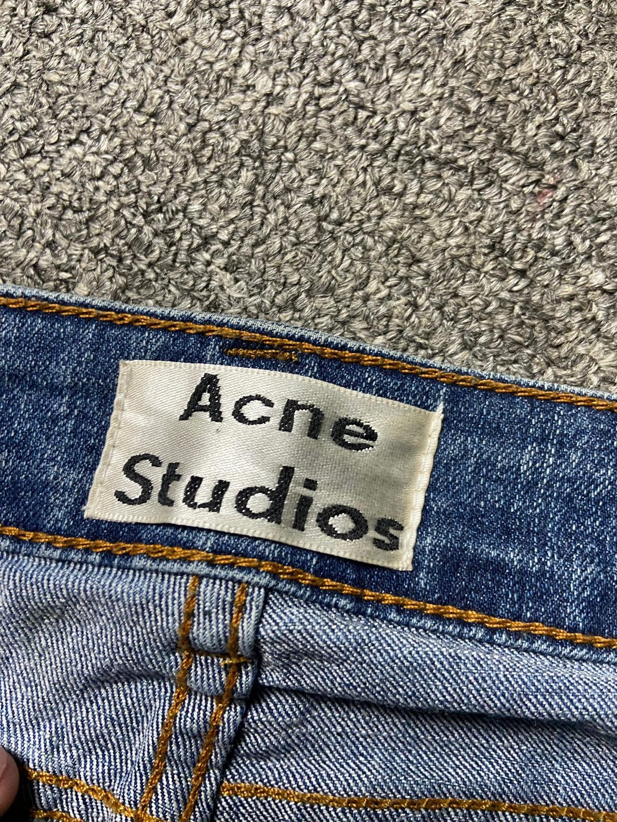 Acne Studios Acne Studios Knee Ripped Denim Jeans (162) Size 27" / US 4 / IT 40 - 4 Thumbnail