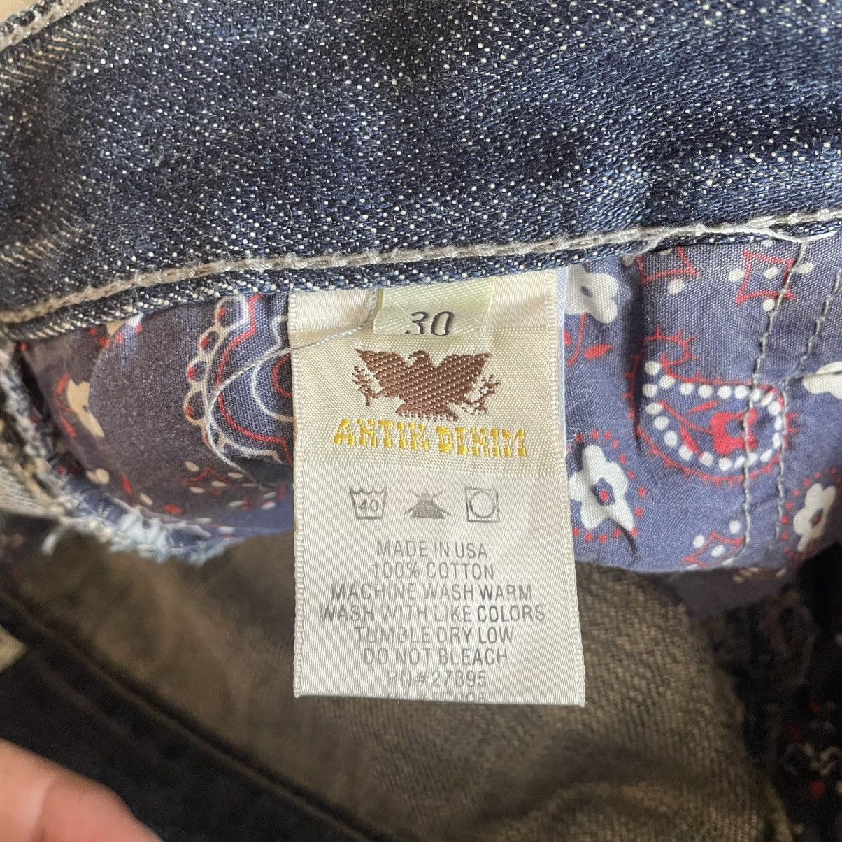 Tornado Mart Antik Denim Jeans Made In USA Vintage Distressed Denim Pants Size US 30 / EU 46 - 16 Thumbnail