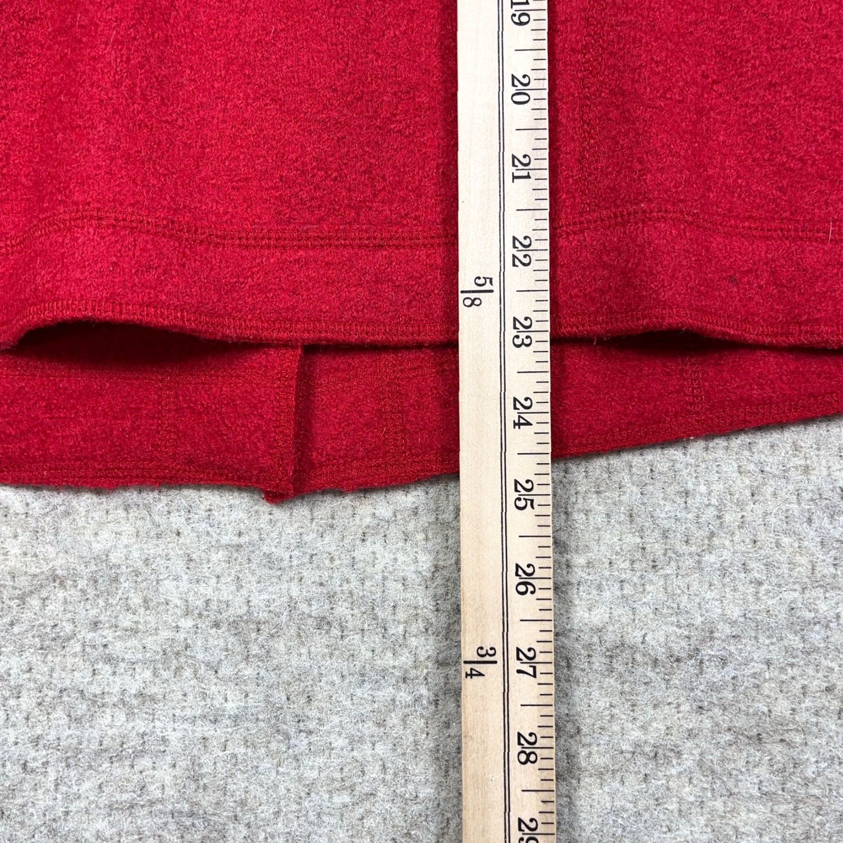 Orvis VINTAGE Orvis Cardigan Sweater Women Red 100% Wool Knit Button Up Pockets S Size S / US 4 / IT 40 - 6 Thumbnail