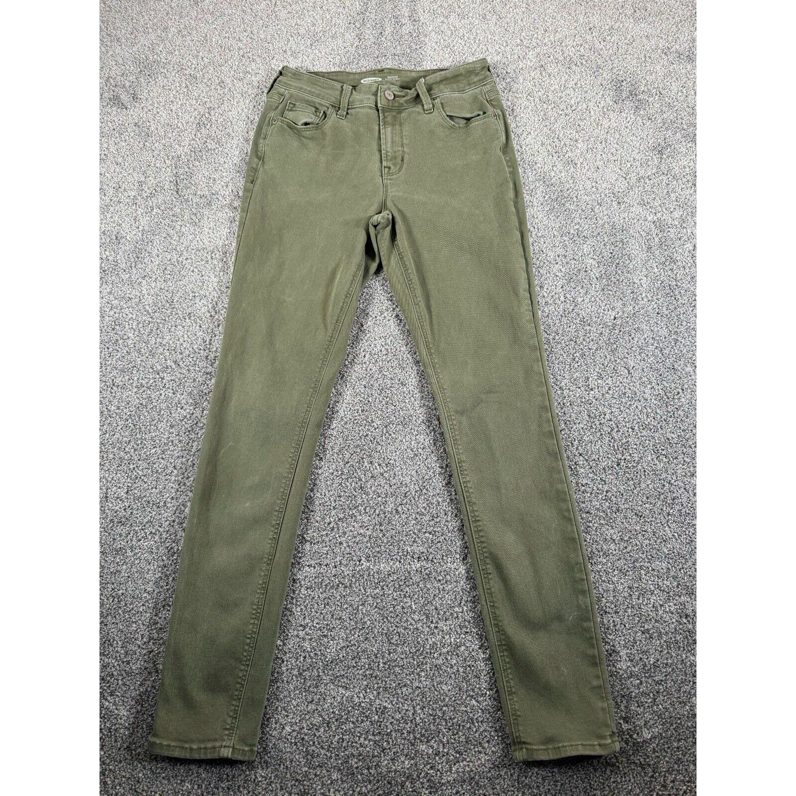 Old Navy Old Navy Rockstar Jeans Womens 6 Super Skinny Mid Rise Size 28" / US 6 / IT 42 - 1 Thumbnail