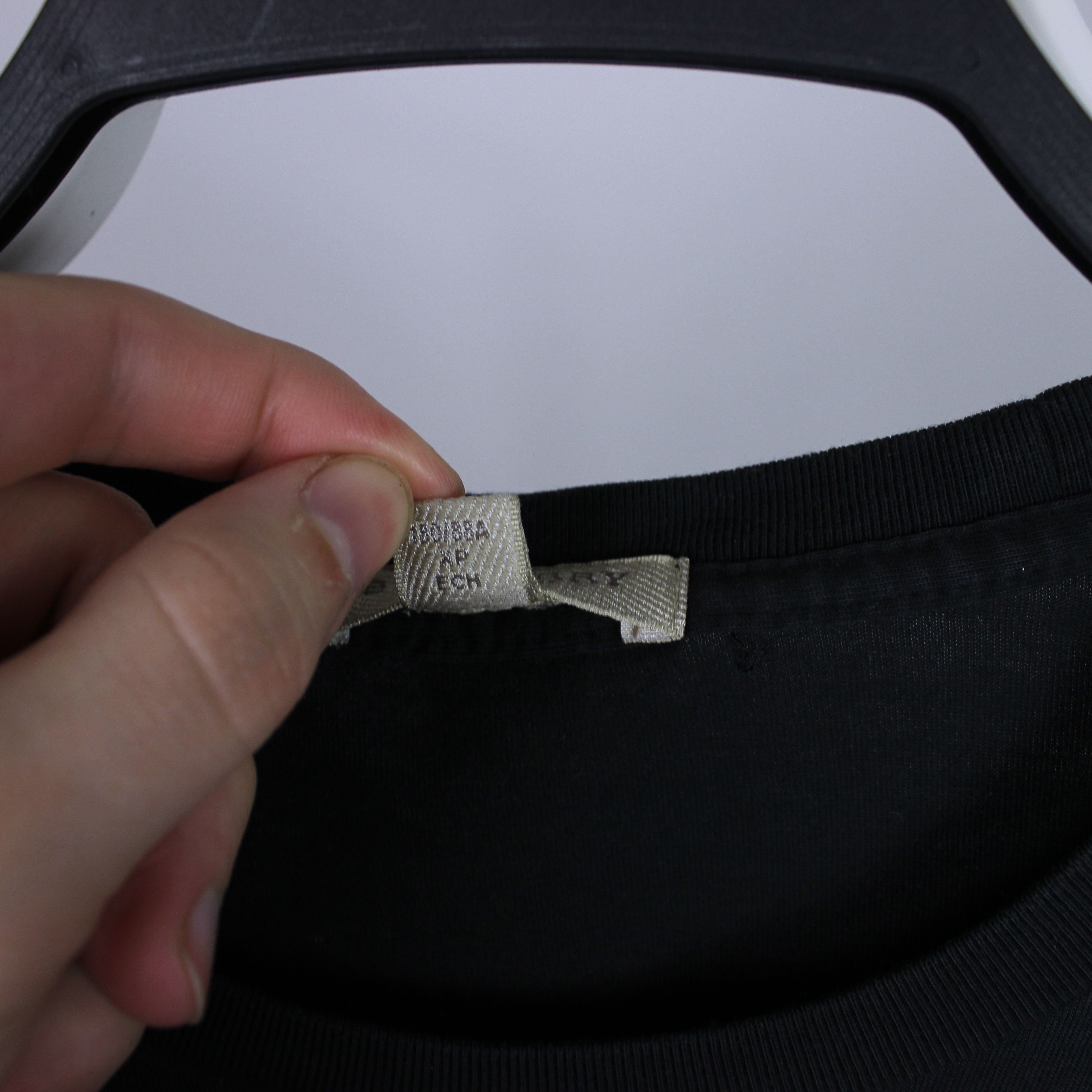 Burberry Burberry long sleeve logo black XS Size US XS / EU 42 / 0 - 6 Thumbnail