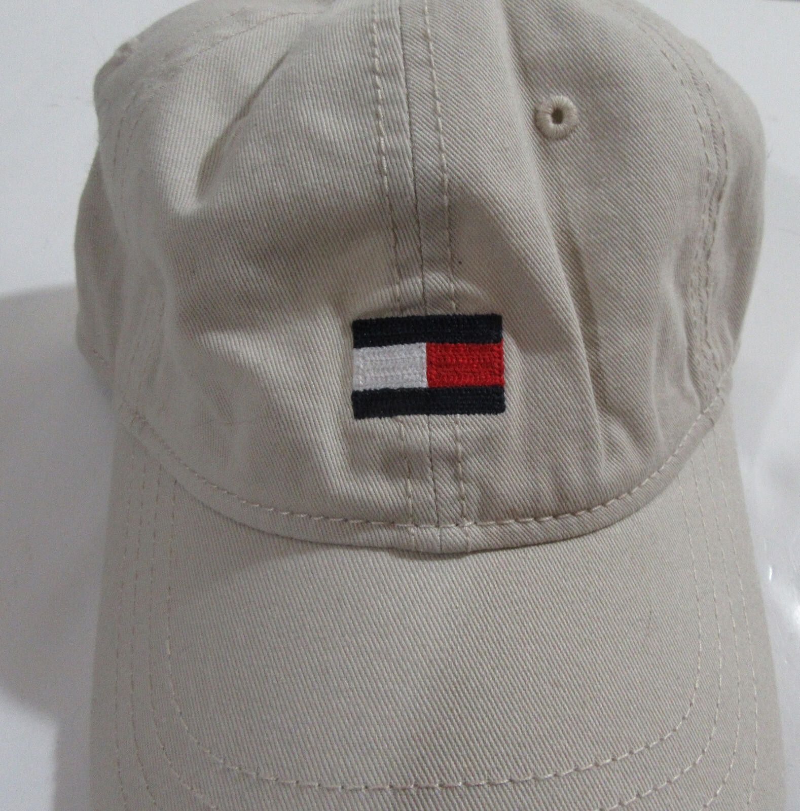 Tommy Hilfiger Tommy Hilfiger Mens Baseball Cap Logo Beige Adjustable Size ONE SIZE - 2 Thumbnail