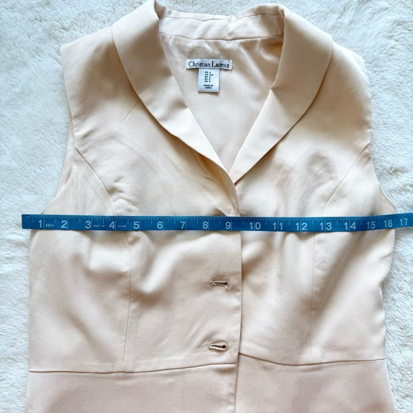 Christian Lacroix Christian Lacroix women top size S Authentic Size S / US 4 / IT 40 - 8 Thumbnail