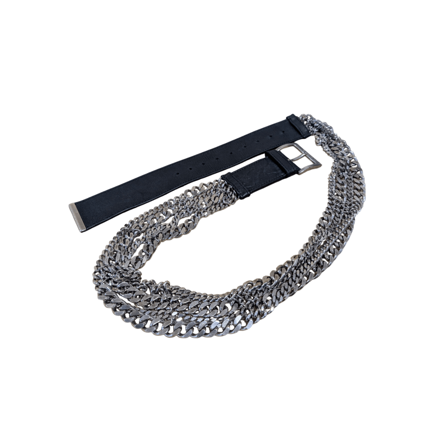 Balmain Balmain Cuban Link Chain Belt Size 32 - 1 Thumbnail