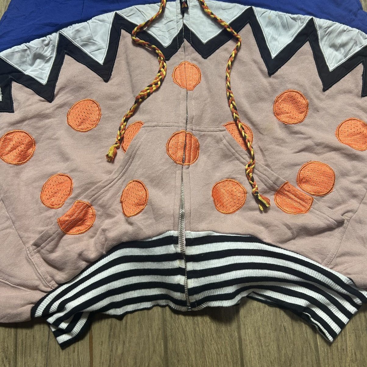 mercibeaucoup 2000s Mercibeaucoup - Shark Crop Hoodie Size L / US 10 / IT 46 - 5 Thumbnail