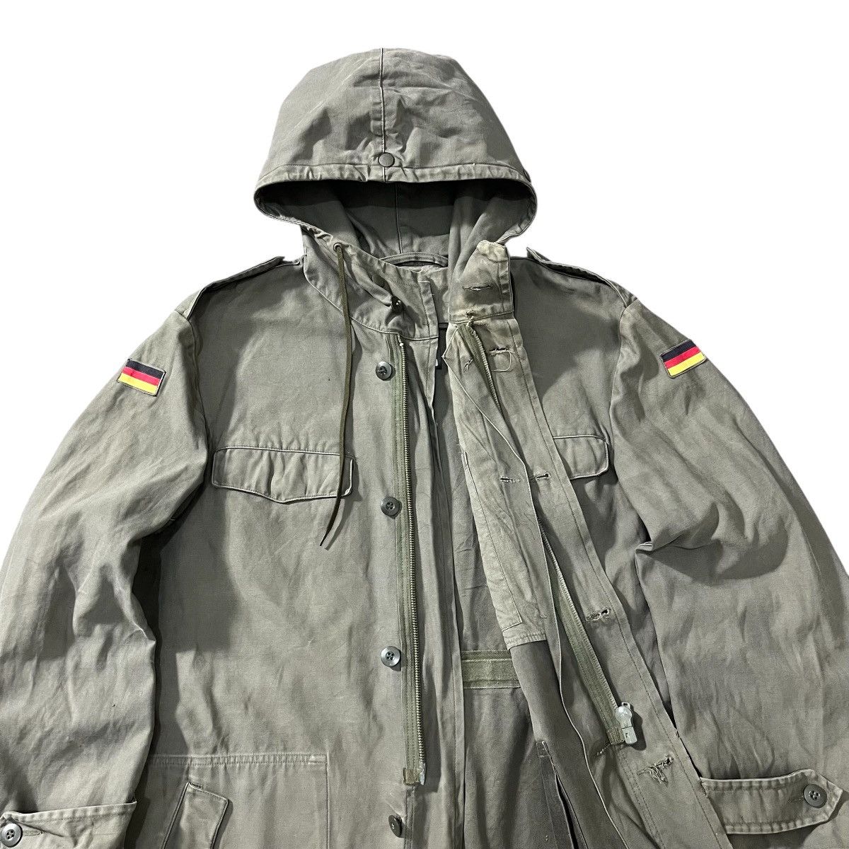 Vintage Vintage 1982 SCHWARZ SULZBACH Germany Army Field ParkaJacket Size US XXL / EU 58 / 5 - 5 Thumbnail