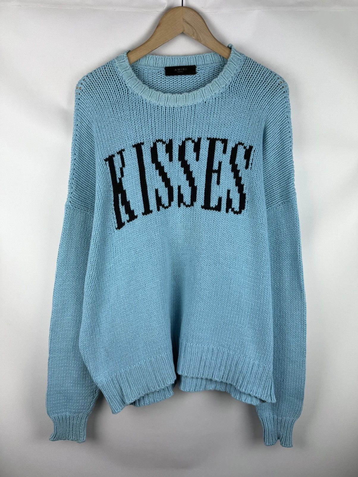 Amiri Amiri Kisses Ladies Oversized Knitted Sweater Pullover Size XS / US 0-2 / IT 36-38 - 1 Thumbnail