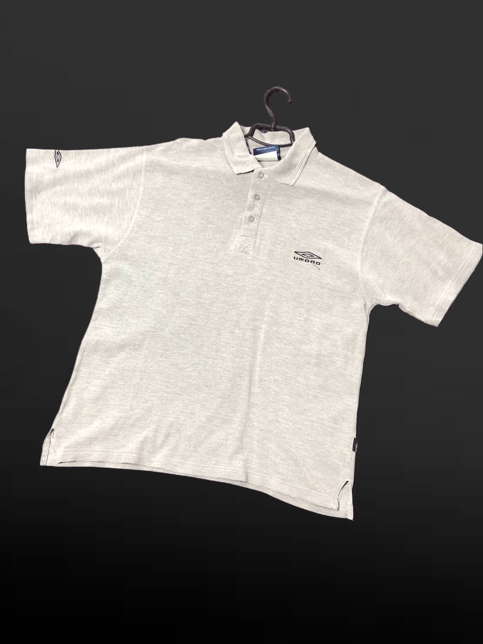 Umbro Polo Gray Y2K Logo Umbro Size M T-Shirt Streetwear Size US M / EU 48-50 / 2 - 1 Thumbnail