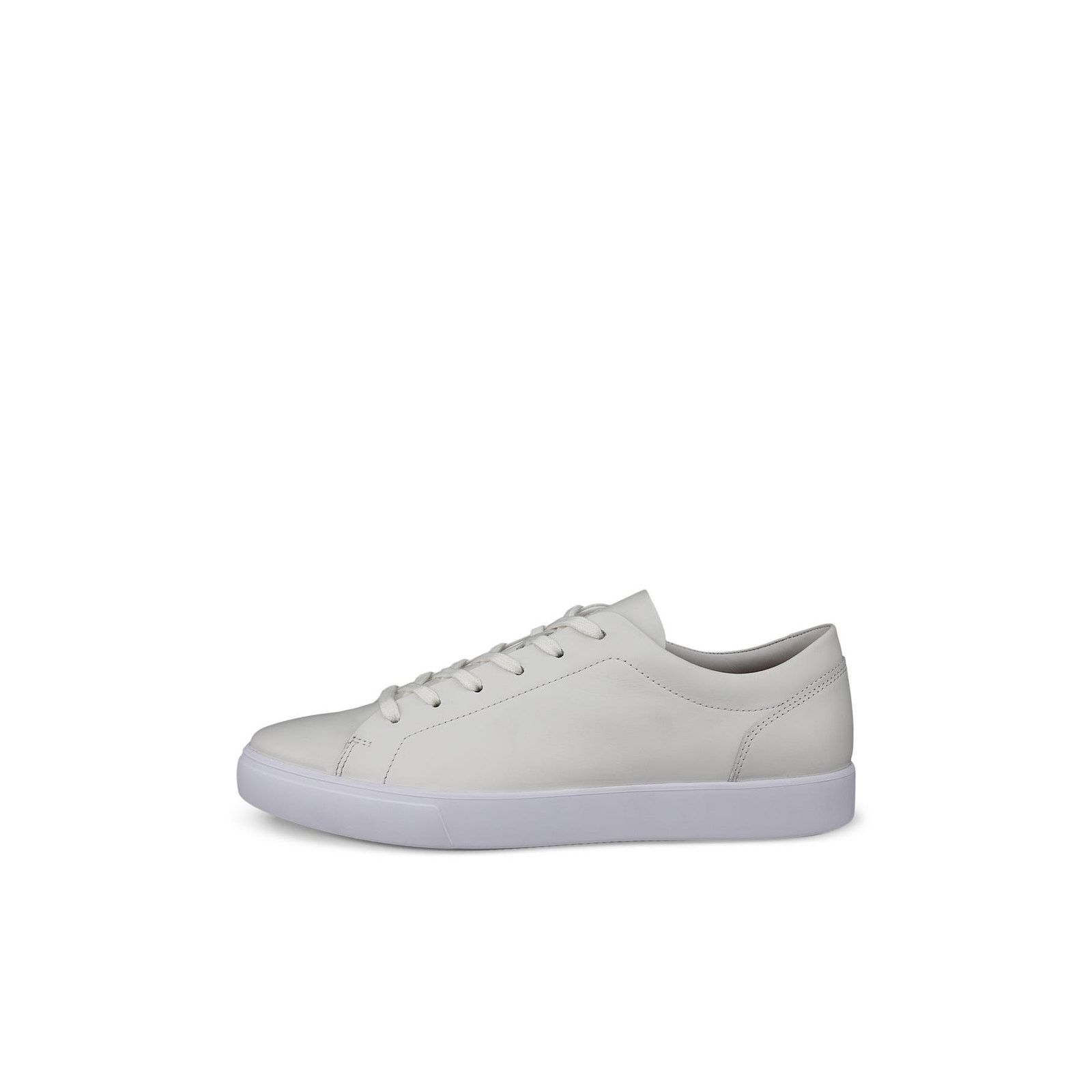 Ecco ECCO MEN'S 46 SOFT 7 TRIPLE WHITE LEATHER SNEAKER NIB Size US 12 / EU 45 - 2 Thumbnail