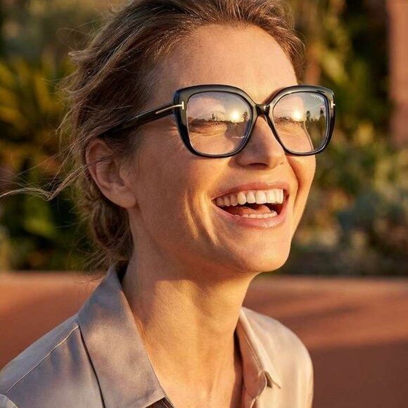 Tom Ford Tom Ford Woman Eyeglasses Round FT5967-B 001 NEW  display picture 1