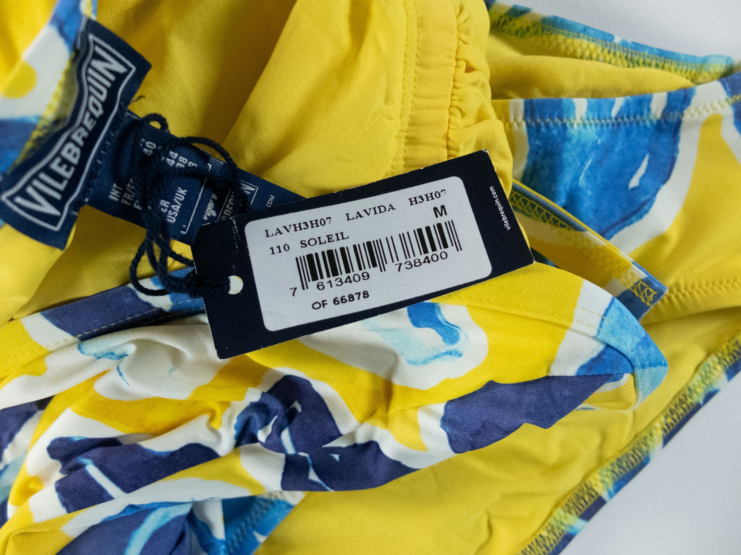 Vilebrequin VILEBREQUIN Lavida yellow floral print halterneck swimsuit Size 32" / US 10 / IT 46 - 6 Thumbnail