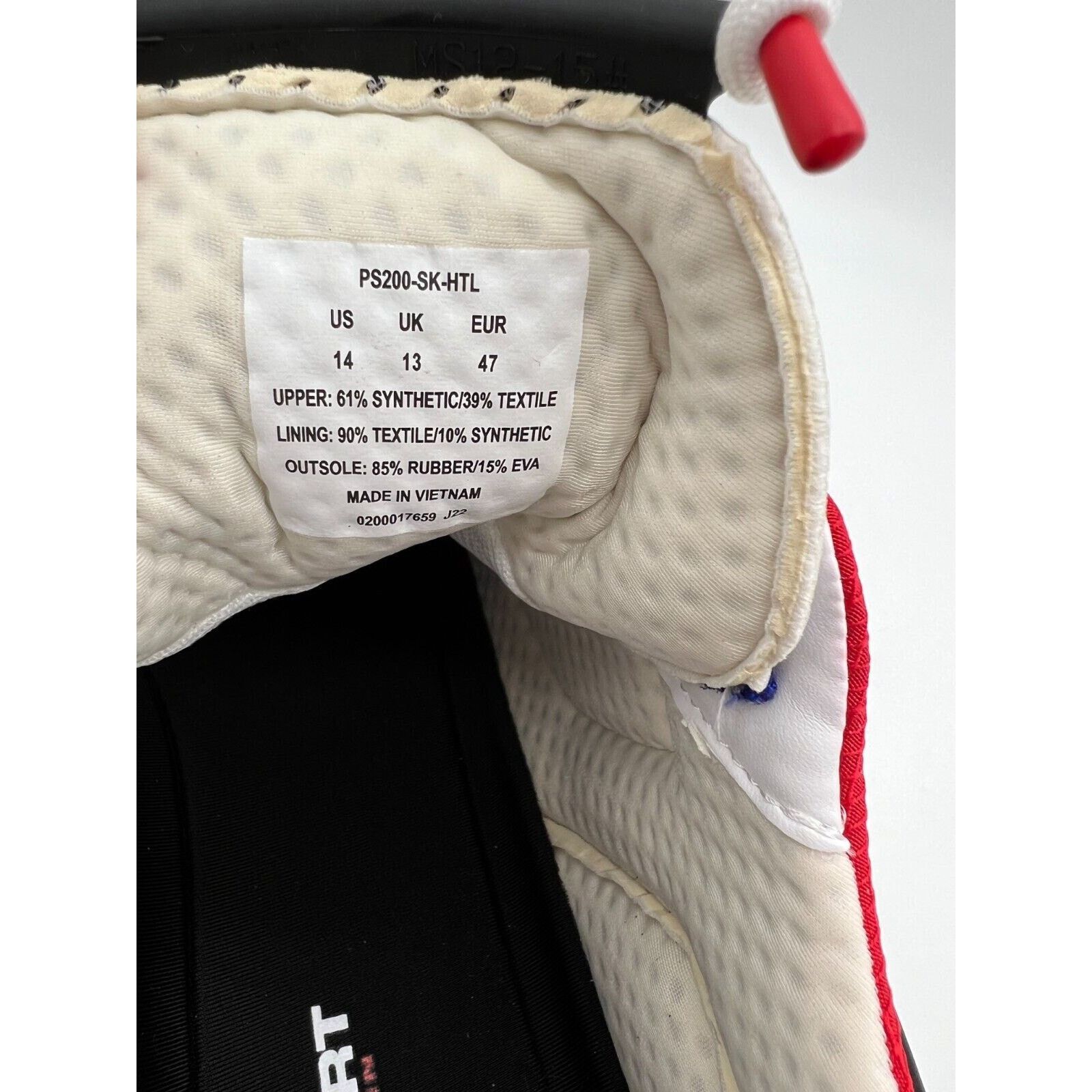 Polo Ralph Lauren Sport Men Red Blue White Shoes Size 14 NEW