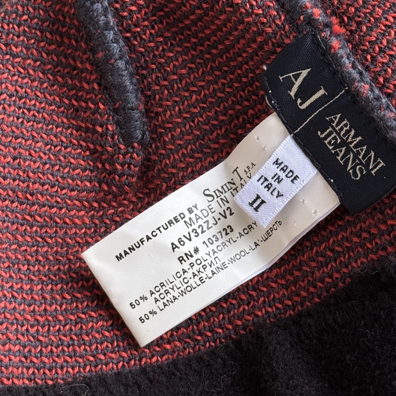 Giorgio Armani Vintage Armani Jeans Knitted Beanie Size ONE SIZE - 3 Thumbnail