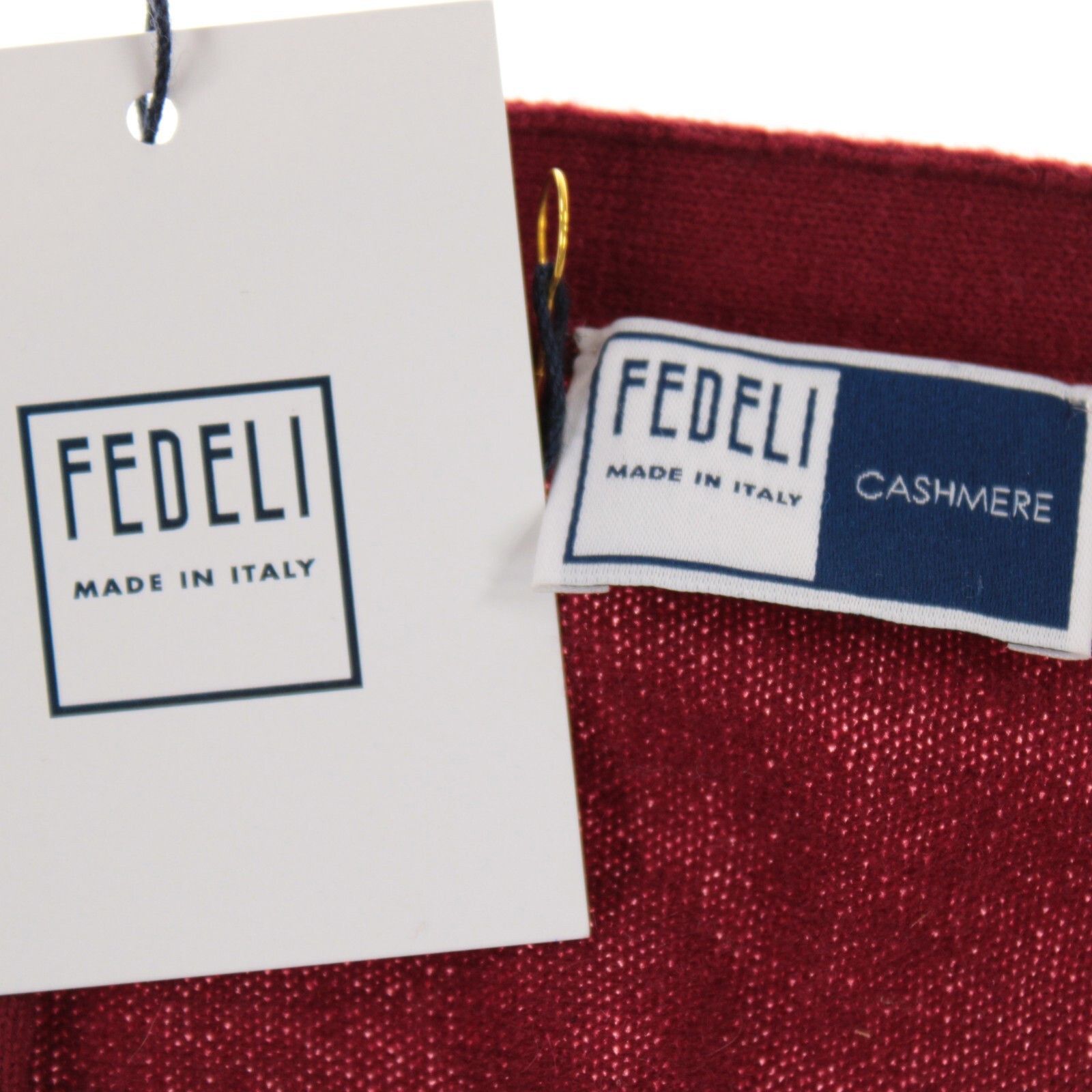 Fedeli Fedeli Sweater Size US L in Red Size US L / EU 52-54 / 3 - 3 Thumbnail
