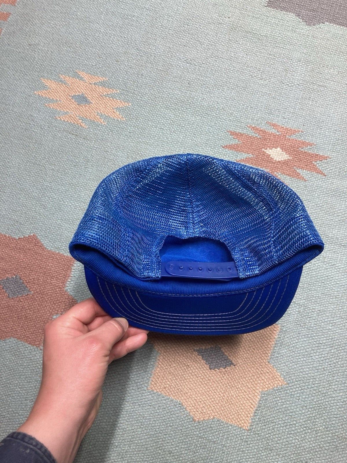 Vintage 80s trucker hat Elkton cooperative Michigan deer farm USA Size ONE SIZE - 4 Thumbnail
