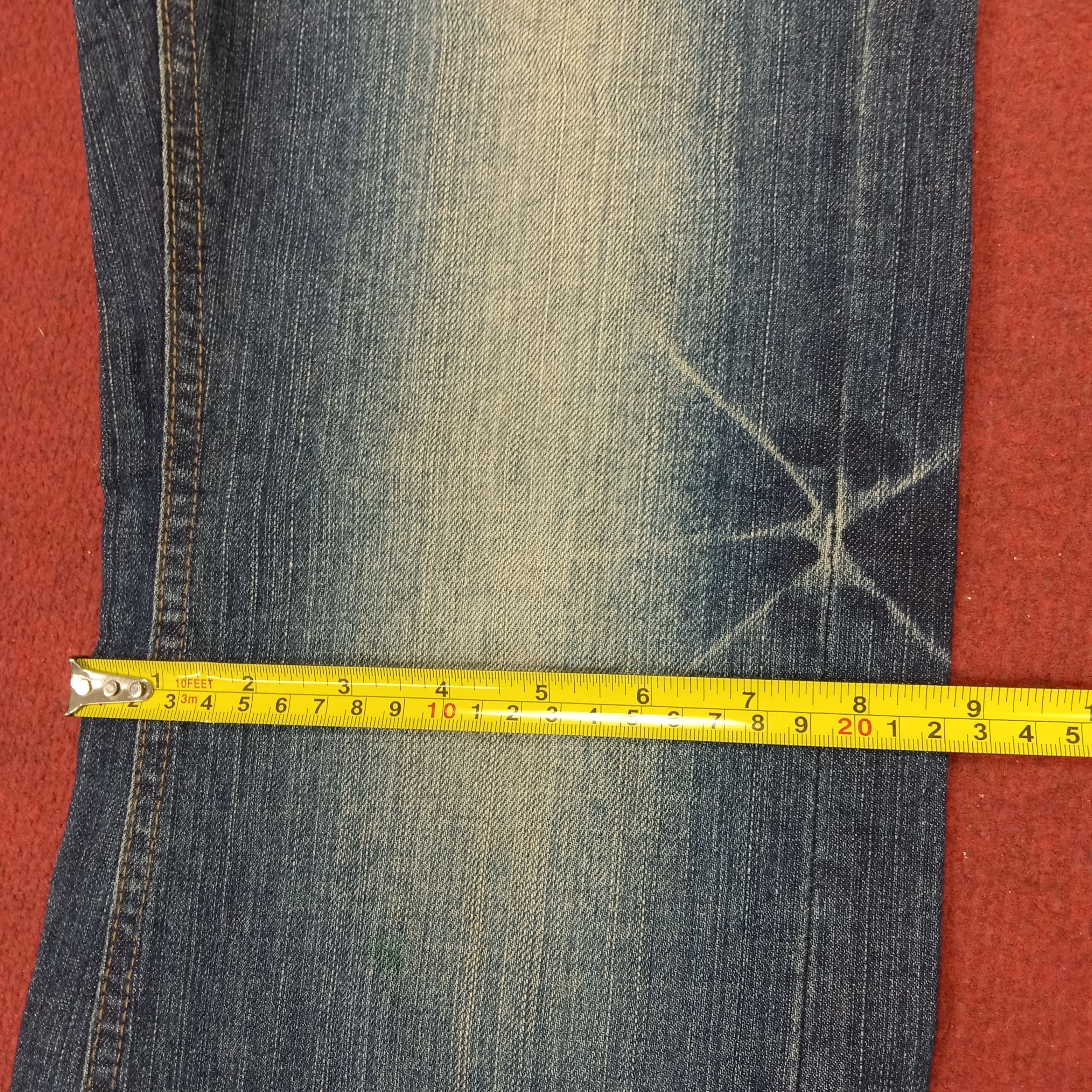 Japanese Brand × Vintage ET Bootcut Fashion Style Streetwear Jeans Size 31" - 10 Thumbnail