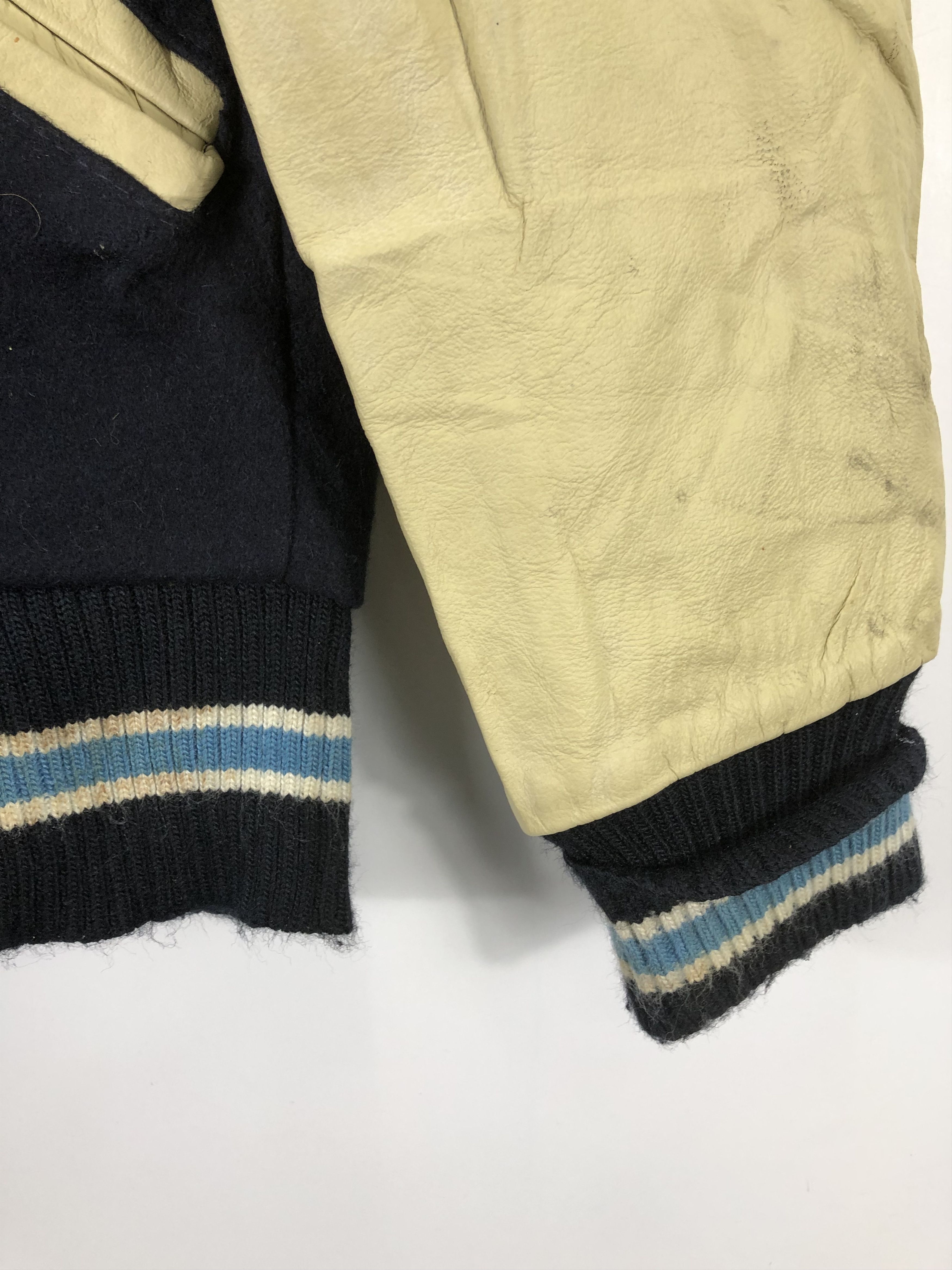 Delong Vintage Delong Varsity Jacket University Full Patches V0236 Size US XS / EU 42 / 0 - 9 Thumbnail