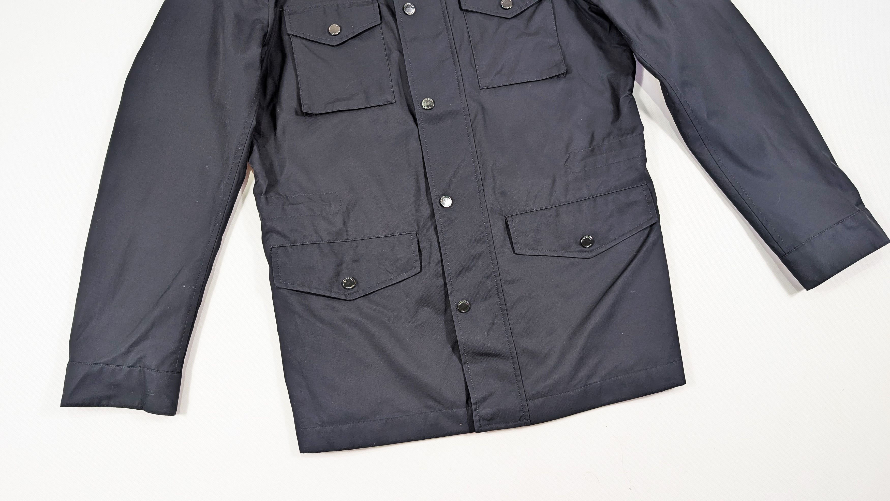 Hackett Hackett London Navy Water Resistant Utility Field Jacket Size US S / EU 44-46 / 1 - 3 Thumbnail