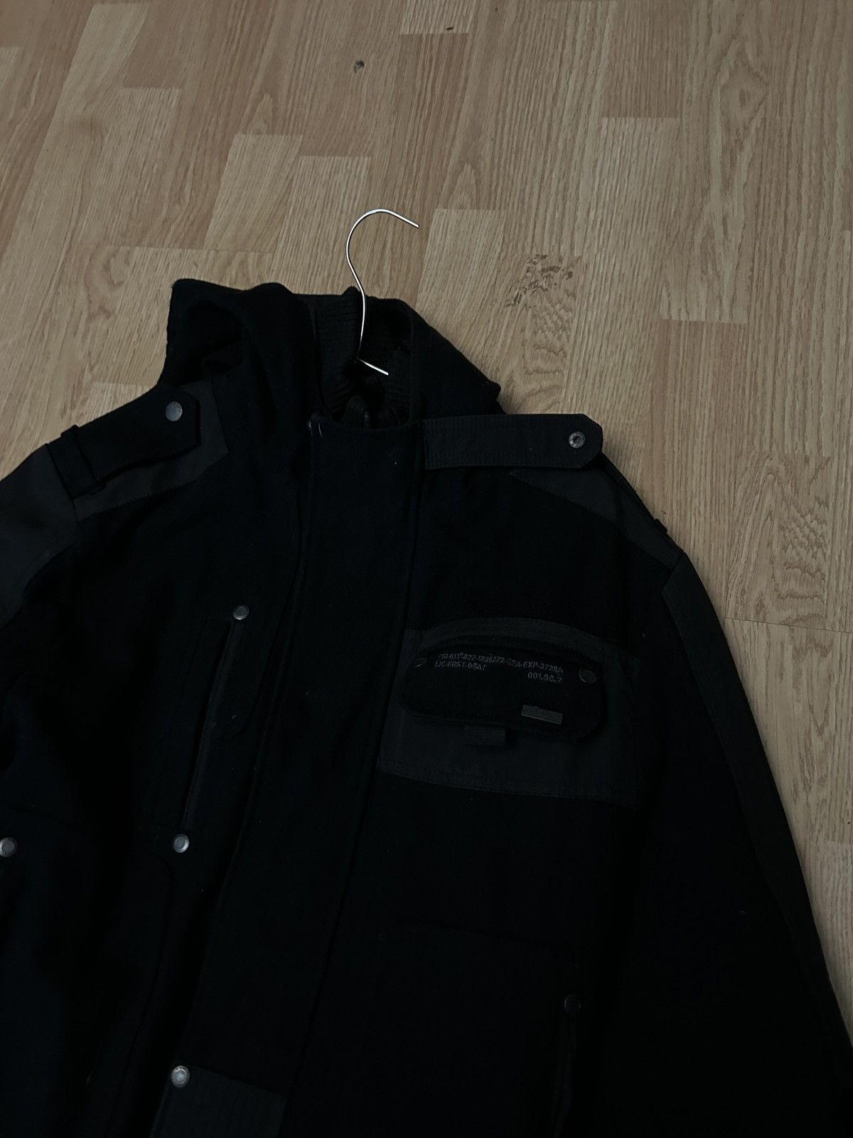 Vintage Avant Garde Balenciaga Style Japanese Washed Cargo Jacket Size US M / EU 48-50 / 2 - 12 Thumbnail