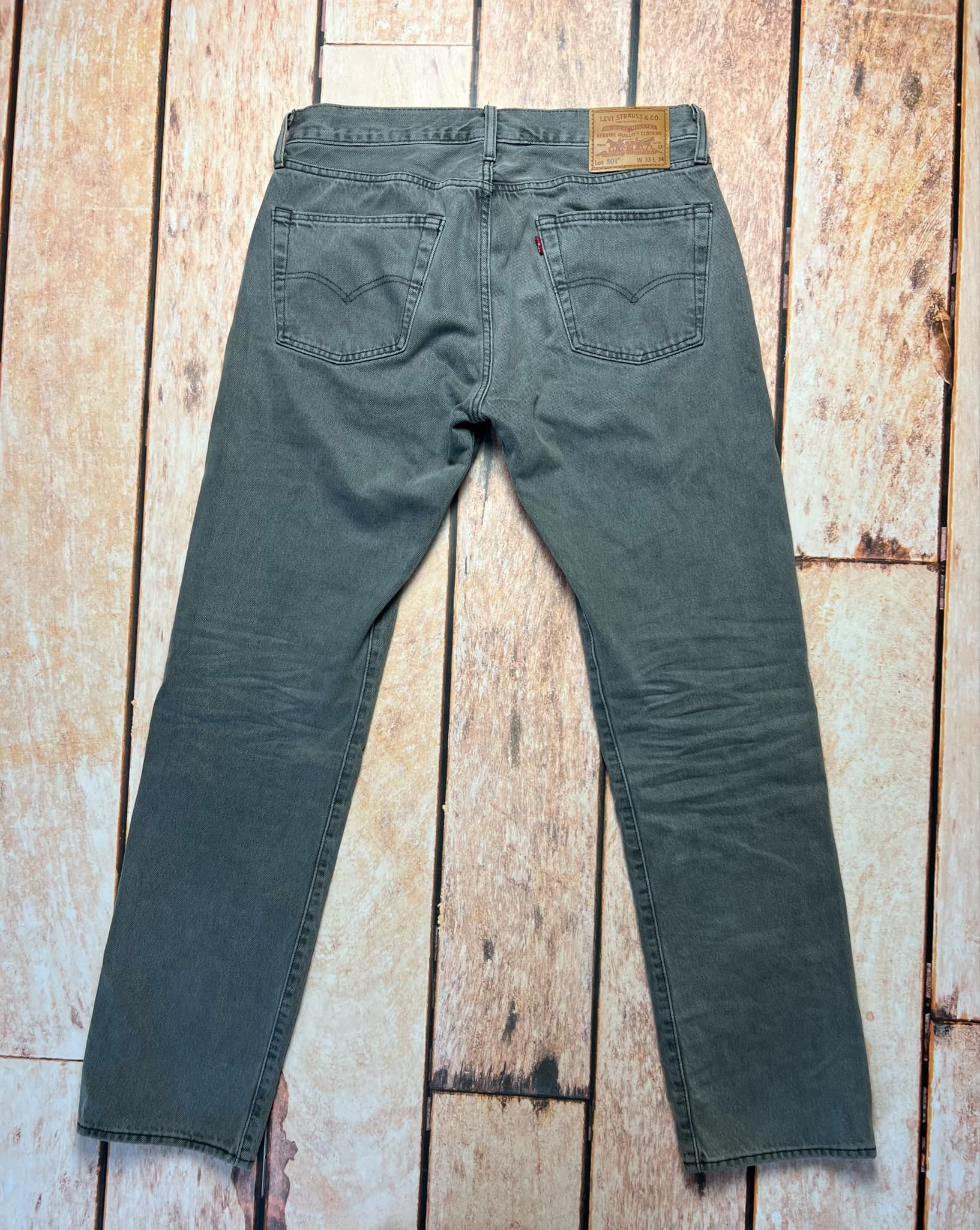 Levi's Levi's 501 denim pants 33x34 size Size US 33 - 2 Thumbnail