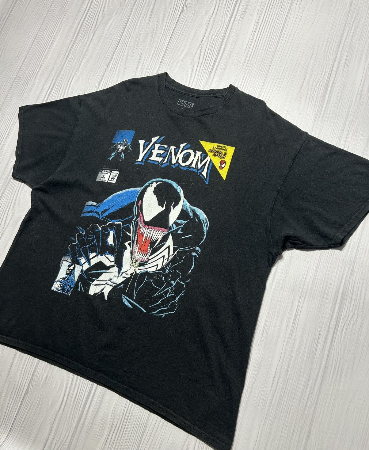 Marvel Comics × Vintage Vintage Venom Marvel Big Logo Oversized T-Shirt Size L Size US L / EU 52-54 / 3 - 2 Thumbnail