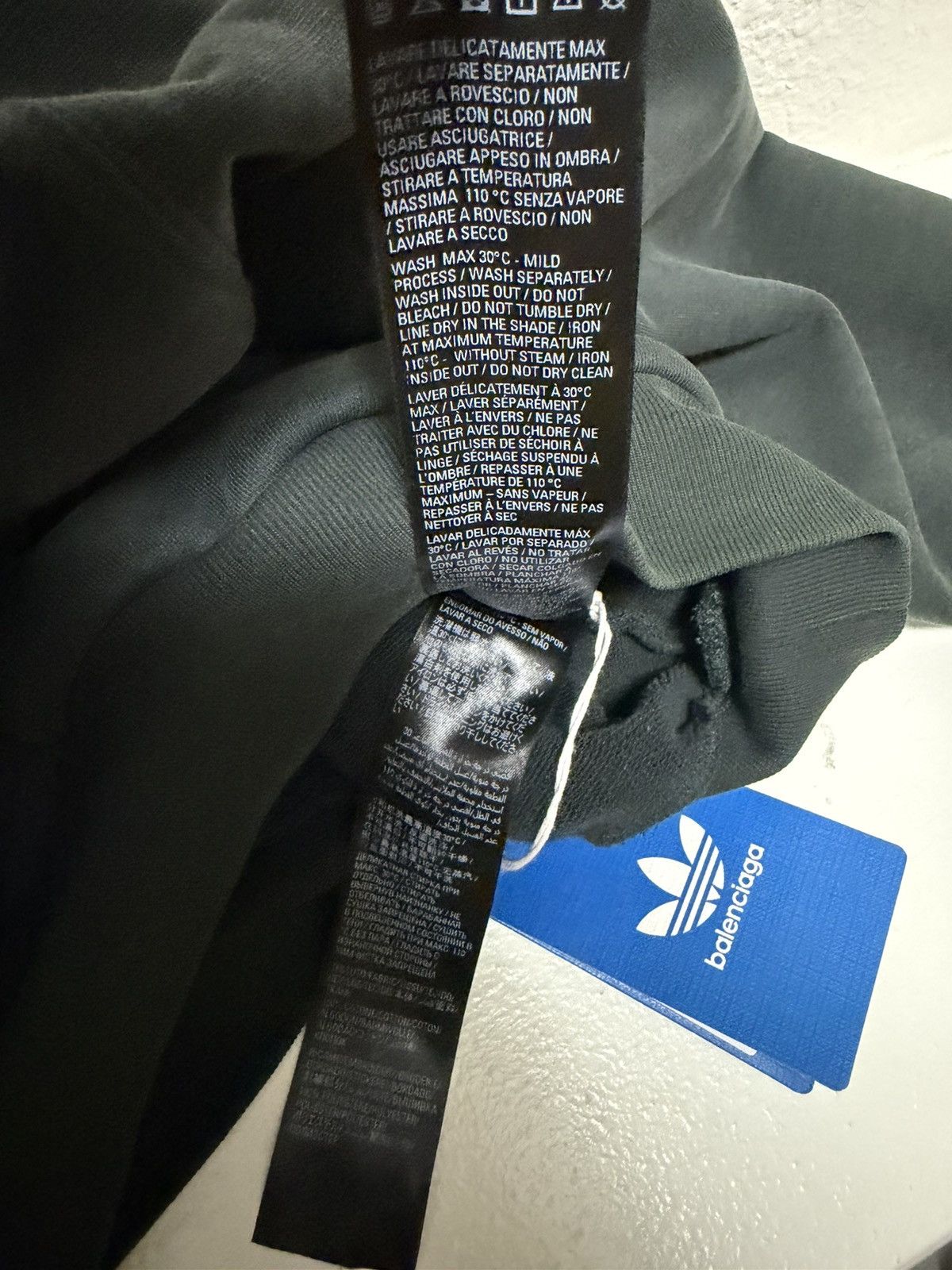 Adidas × Balenciaga $1450 Retail Balenciaga x Adidas Hoodie WITH TAGS Size US L / EU 52-54 / 3 - 7 Thumbnail