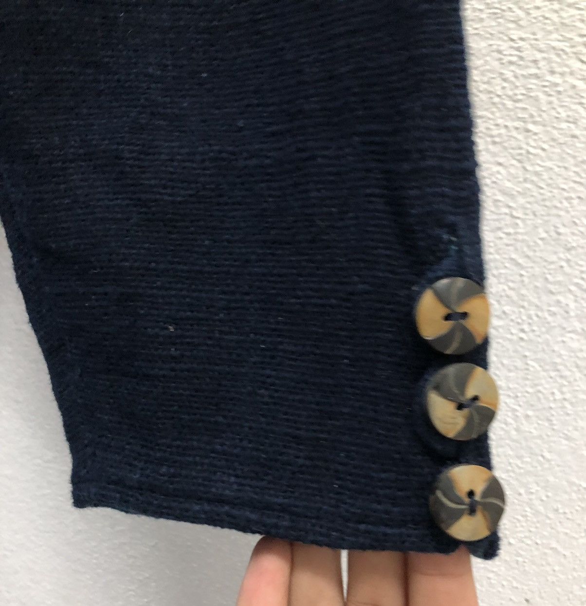 Indigo Loco Blue Works Indigo Dyed Crane Jacket Natural Indigo Size L / US 10 / IT 46 - 12 Thumbnail
