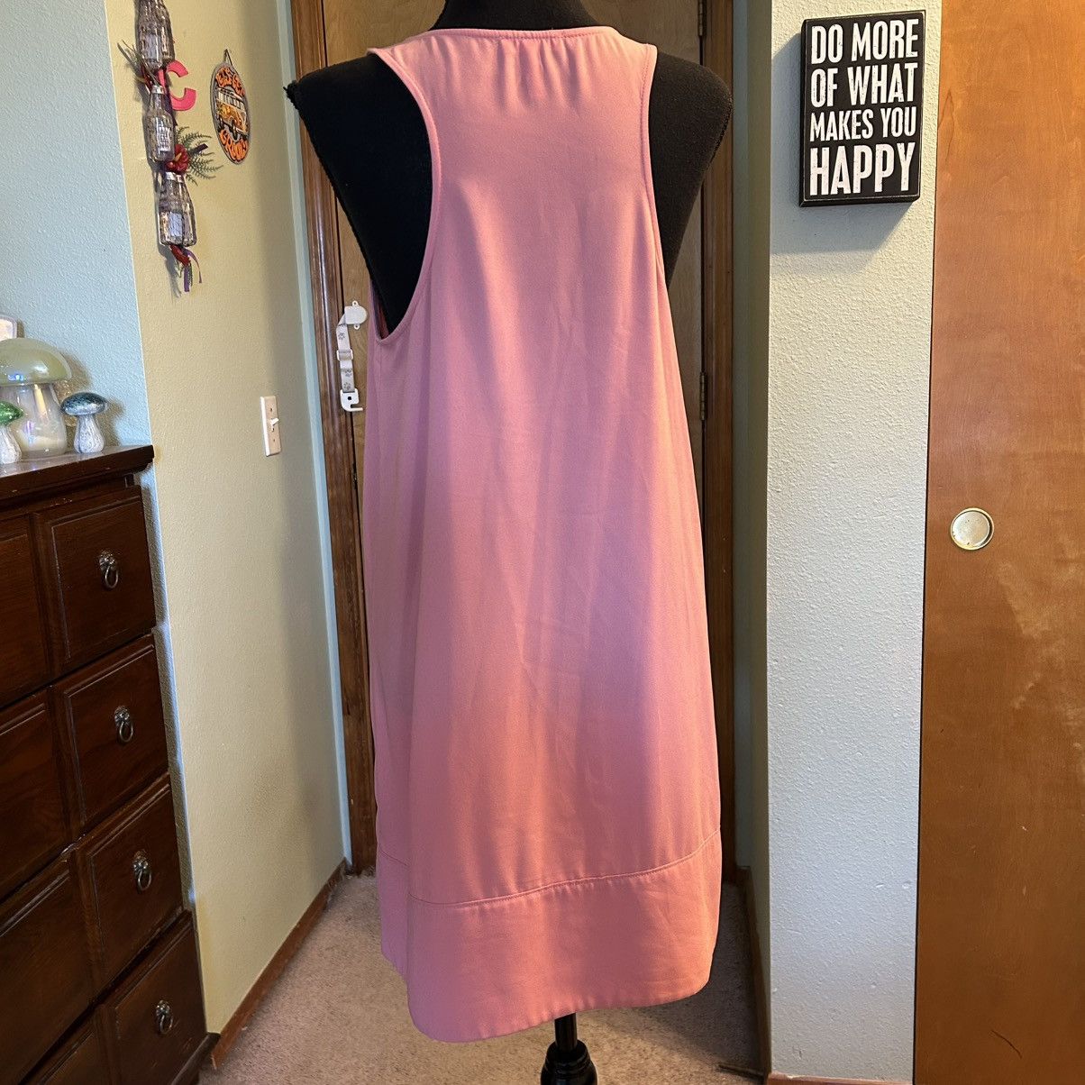 Other Leith coral racerback sleeveless mini shift dress size M Size M / US 6-8 / IT 42-44 - 3 Thumbnail