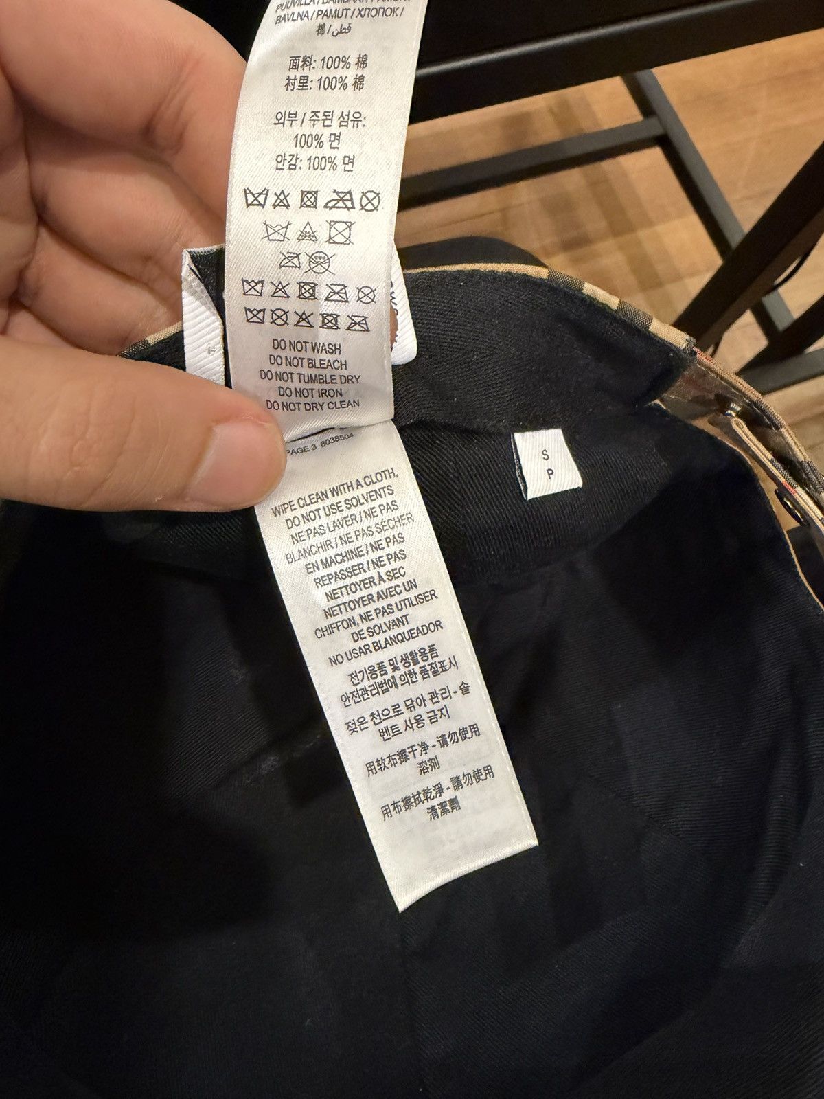 Burberry Burberry TB Icon Logo Baseball Cap Size ONE SIZE - 5 Thumbnail