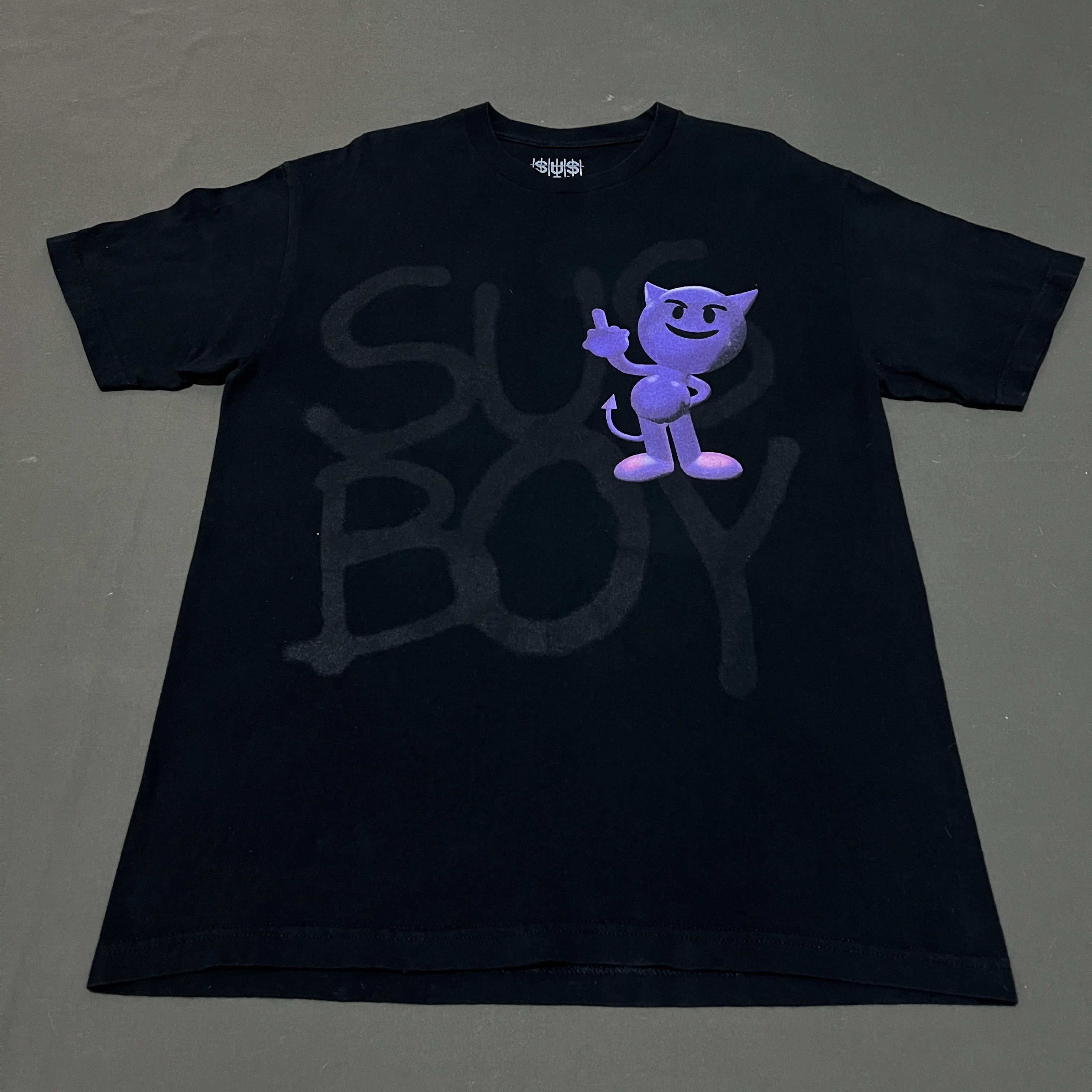 Lil Peep × Rap Tees × Sus Boy SUS BOY Purple Devil Tee L Size US XL / EU 56 / 4 - 6 Thumbnail
