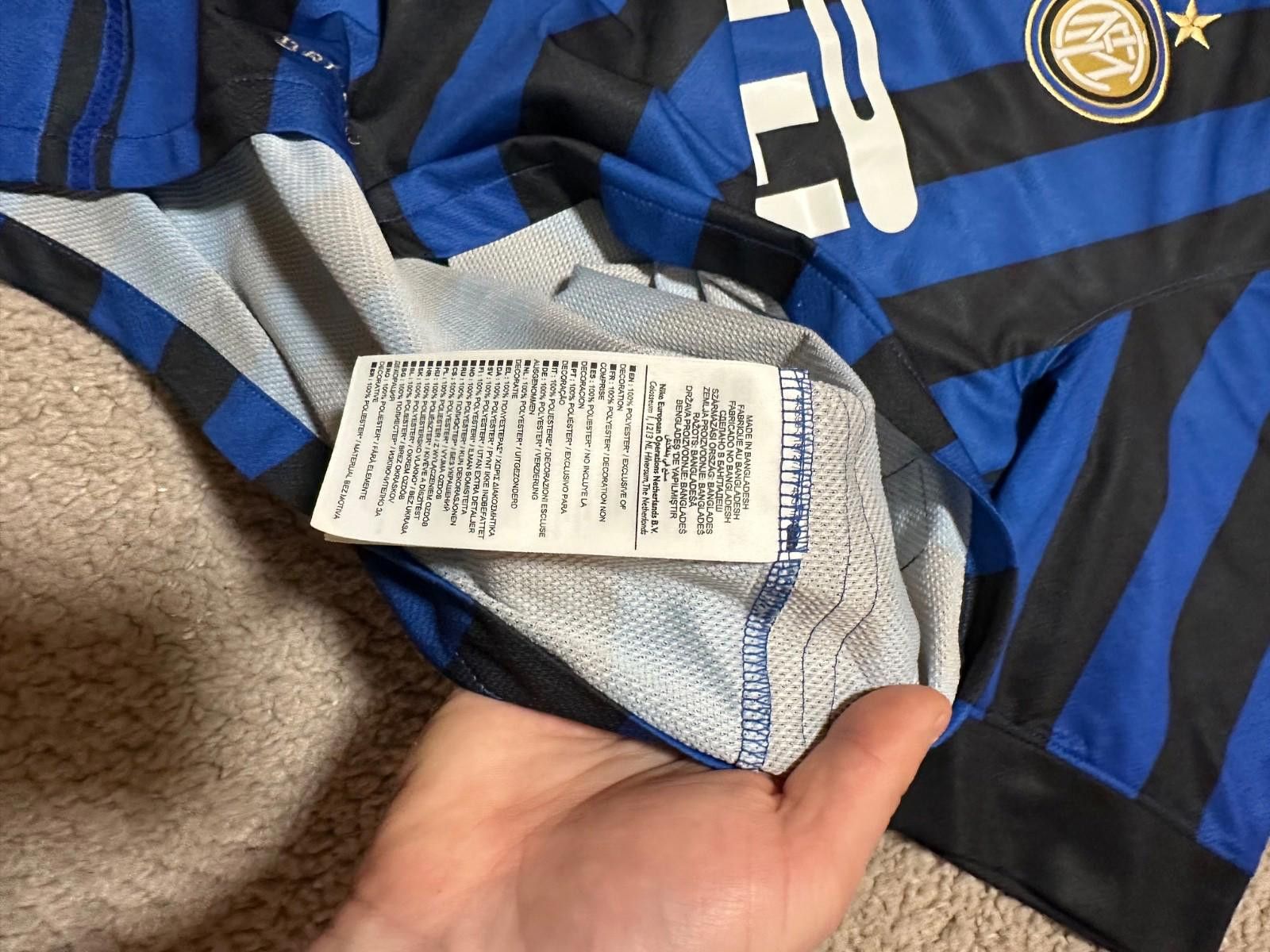Nike INTER MILAN 2012/13 HOME FOOTBALL SHIRT NIKE FOOTBALL SHIRT Size ONE SIZE - 5 Thumbnail