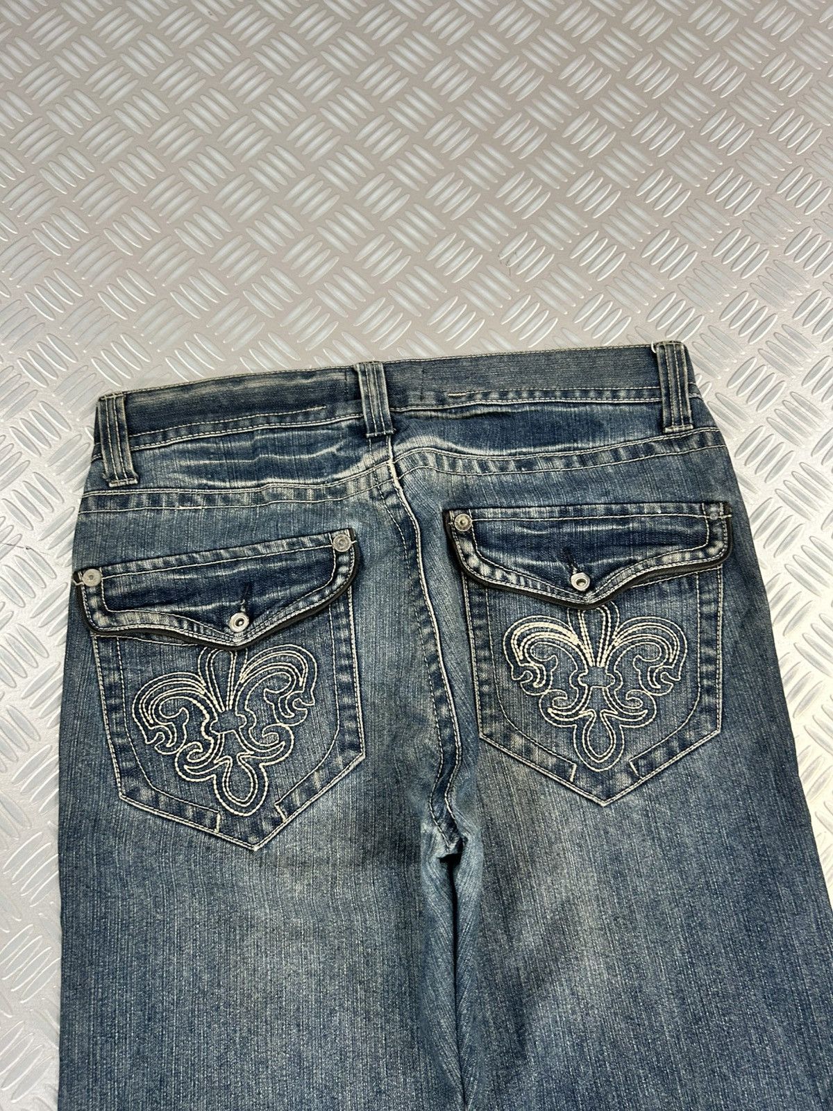 Japanese Brand × Vintage Bootcut Japanese jeans nobu vintage y2k style 2000’s Size US 33 - 6 Thumbnail