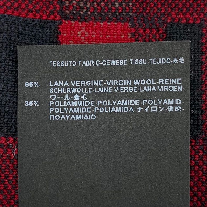 Balenciaga Balenciaga Color-block fine-check wool crewneck long-sleev Size US S / EU 44-46 / 1 - 7 Thumbnail