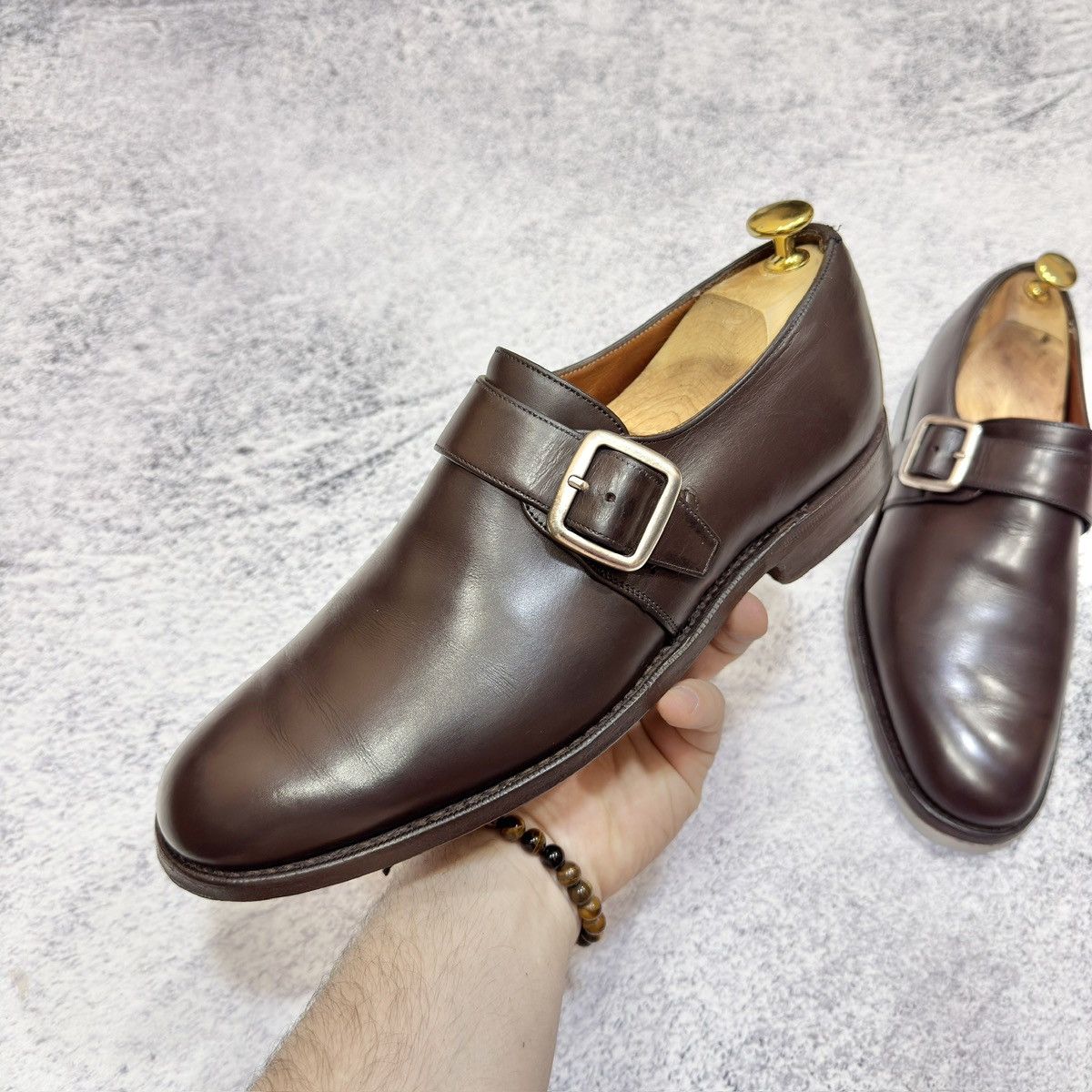 Church's × Handmade Church’s Abington Monk Straps US8.5 UK7.5F EU41.5 Size US 8.5 / EU 41-42 - 8 Thumbnail
