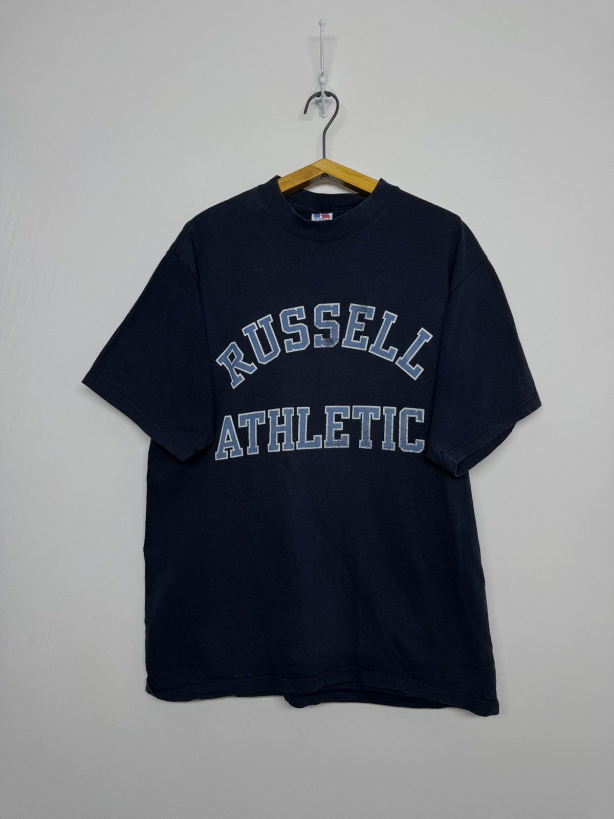 Russell Athletic Vintage Y2k Russell Athletic Big Logo T-shirt 90’s Size US M / EU 48-50 / 2 - 2 Thumbnail