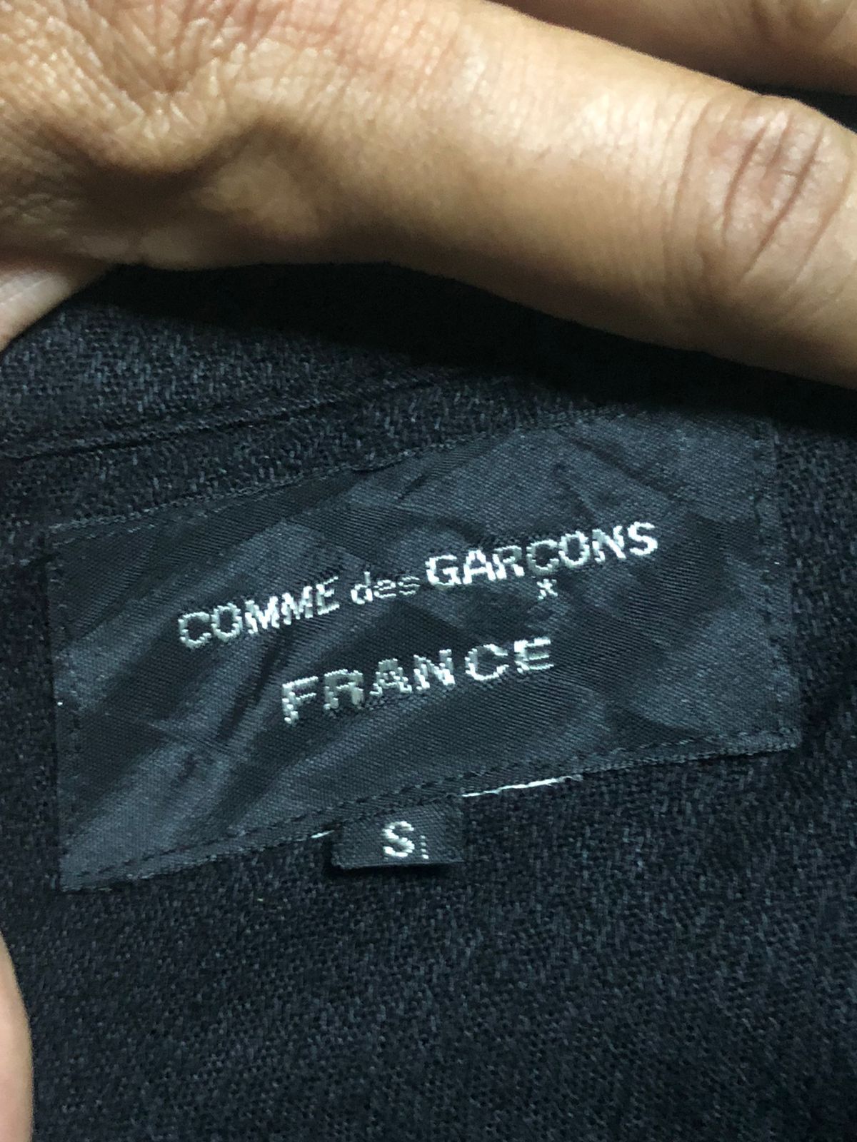 Comme des Garcons × Designer Comme Des Garcons France Shirt Sleeveless Button Up Size S / US 4 / IT 40 - 10 Thumbnail